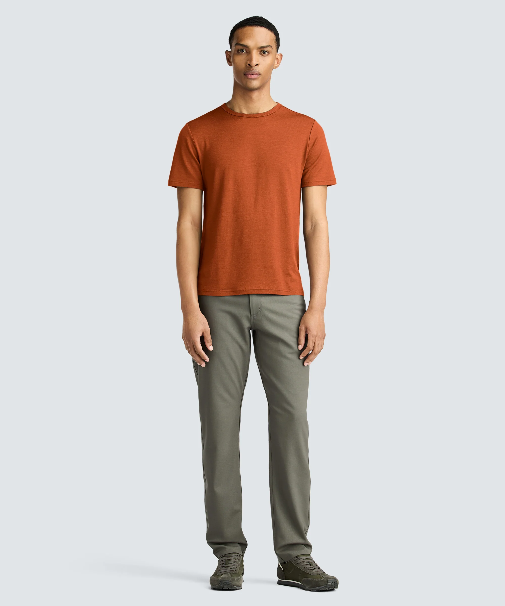 Men's Merino Crew Neck T-Shirt - Image 99