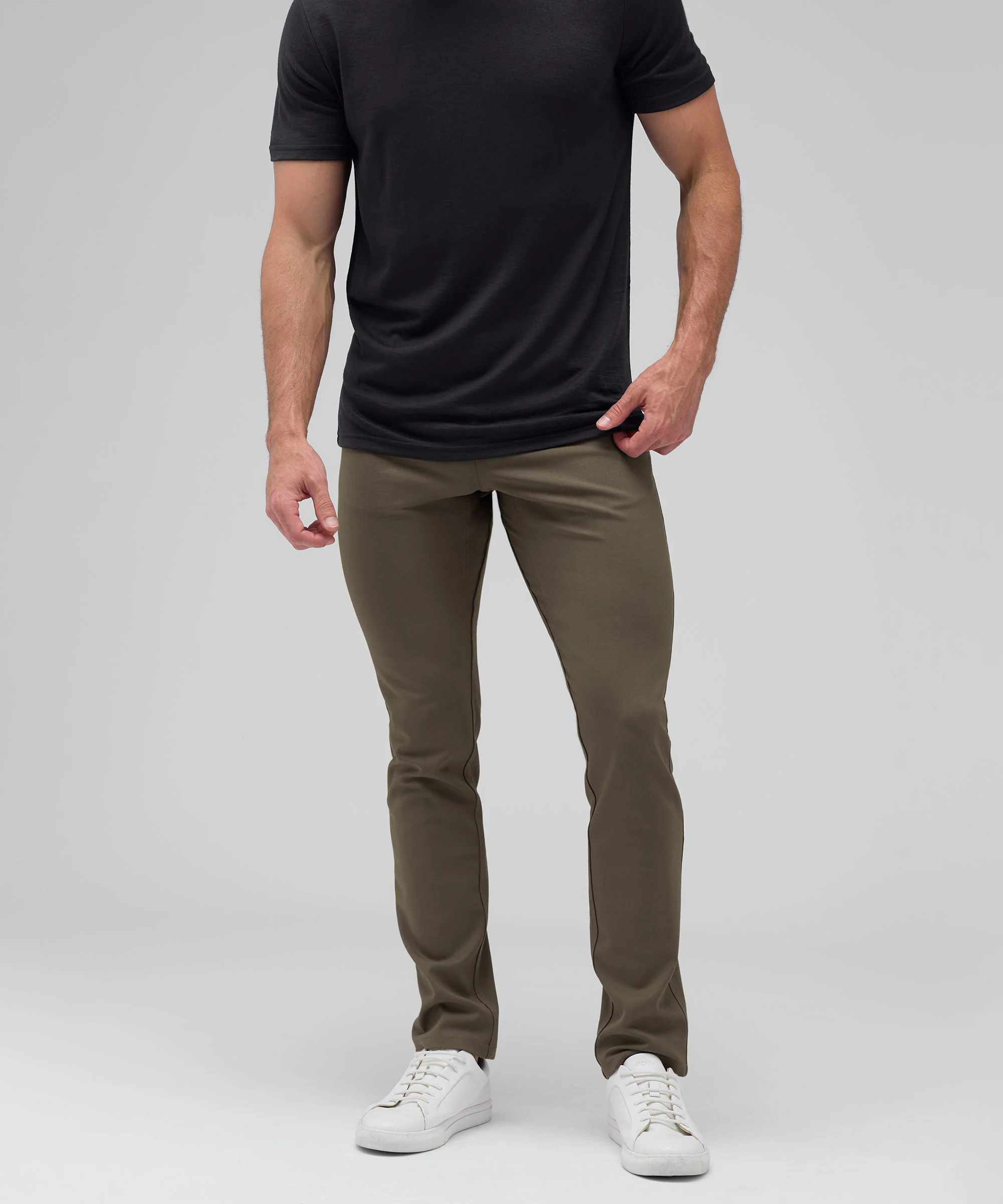 Men's Slim Merino Travel Trousers - Image 19