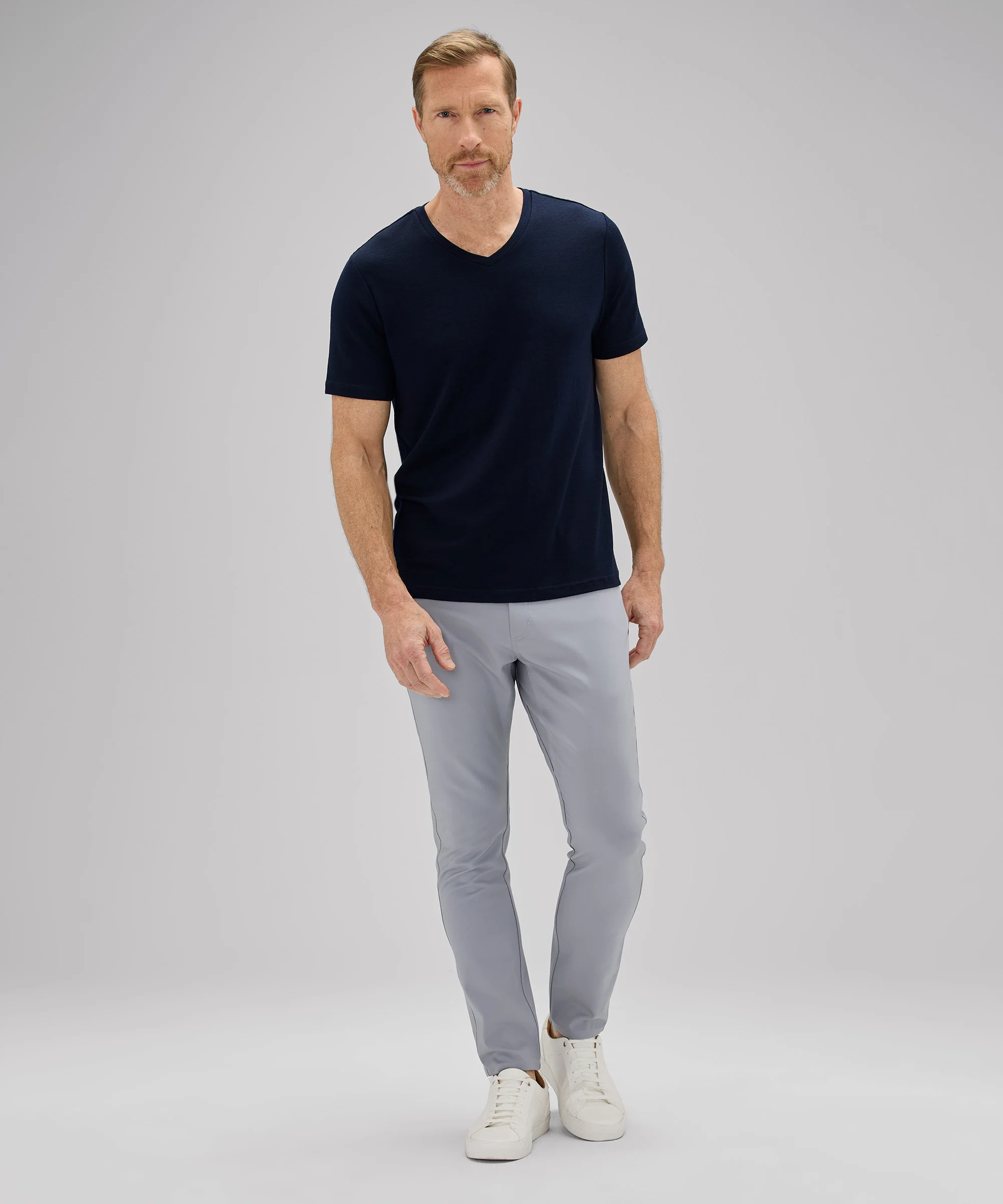 Men's Slim Merino Travel Trousers - Image 24