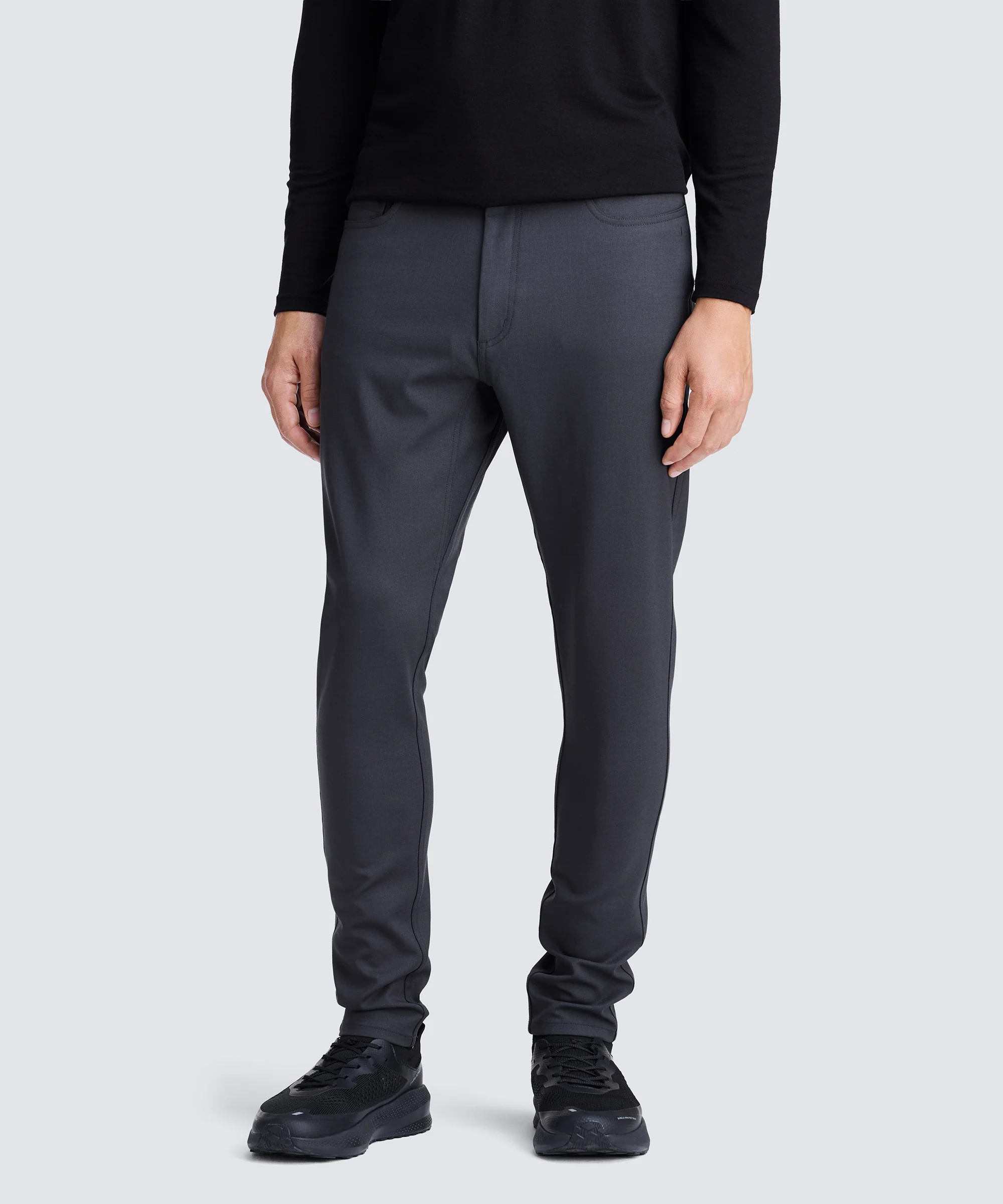 Men's Slim Merino Travel Trousers - Image 35