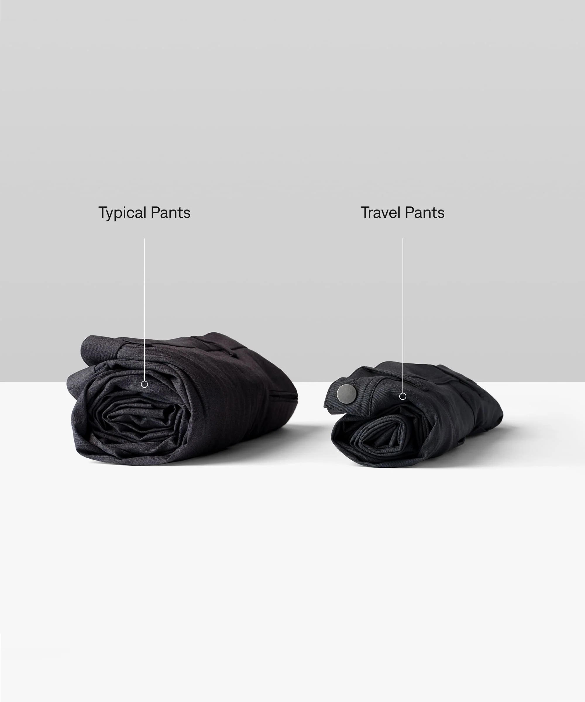 Men's Slim Merino Travel Trousers - Image 47