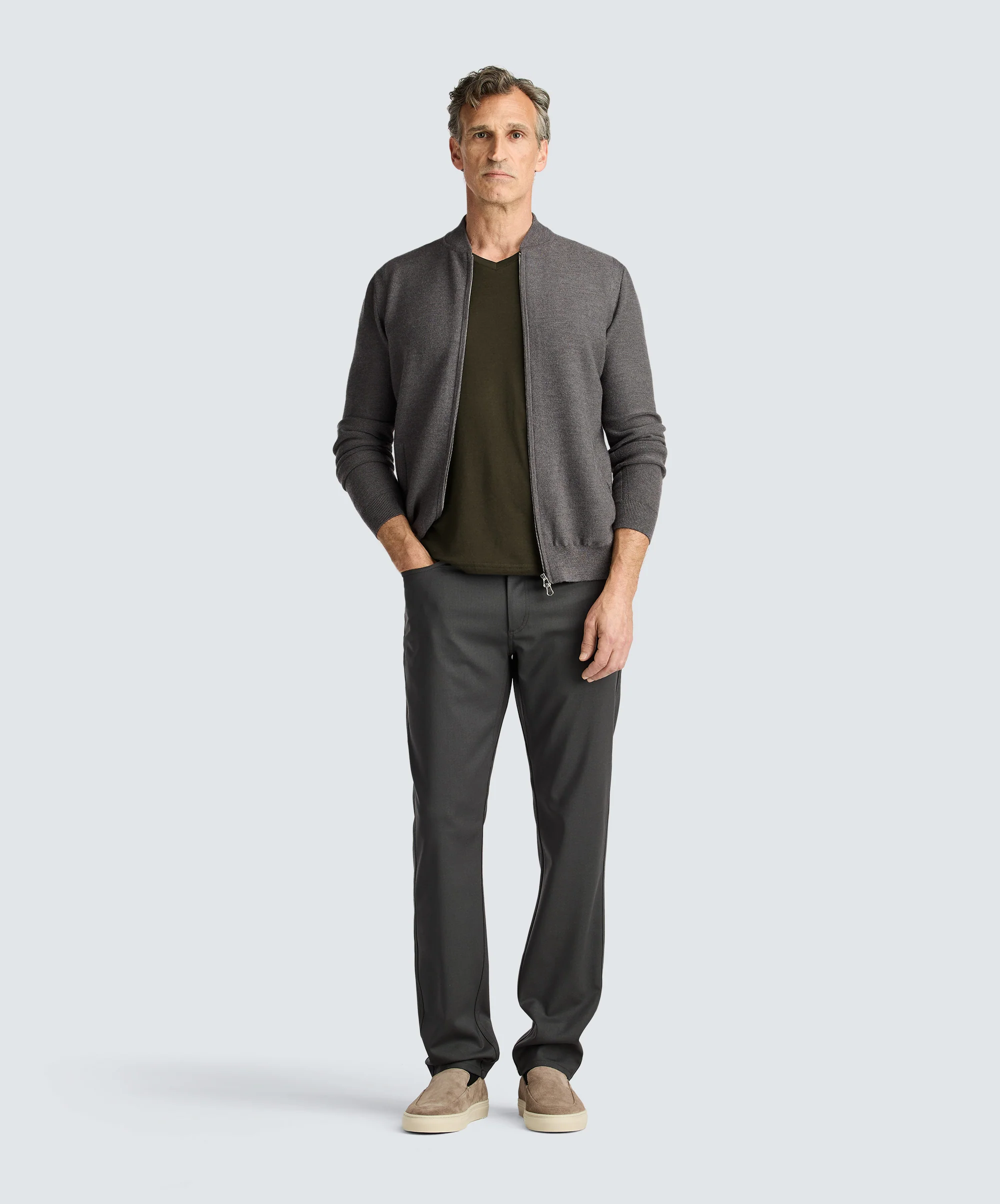 Men's Merino V-Neck T-Shirt - Image 40