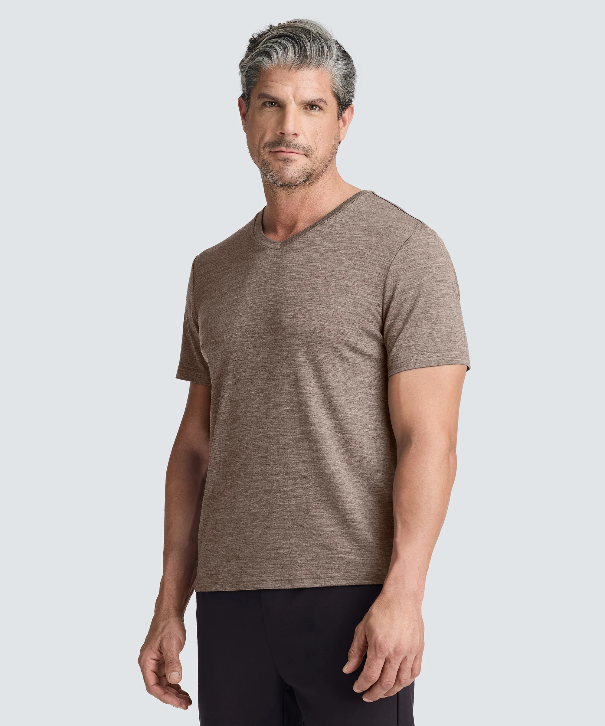 Men's Merino V-Neck T-Shirt - Image 77