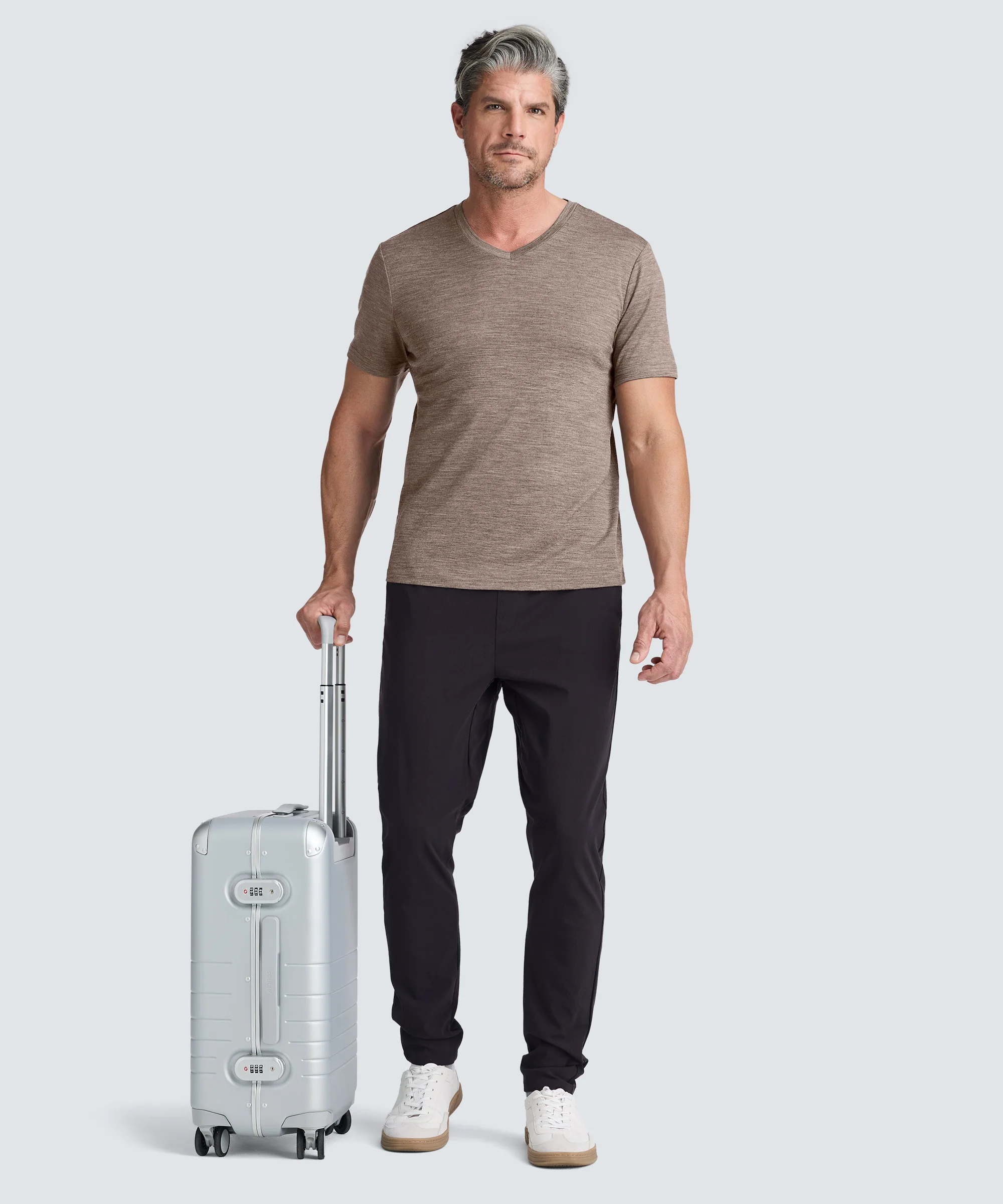 Men's Merino V-Neck T-Shirt - Image 78