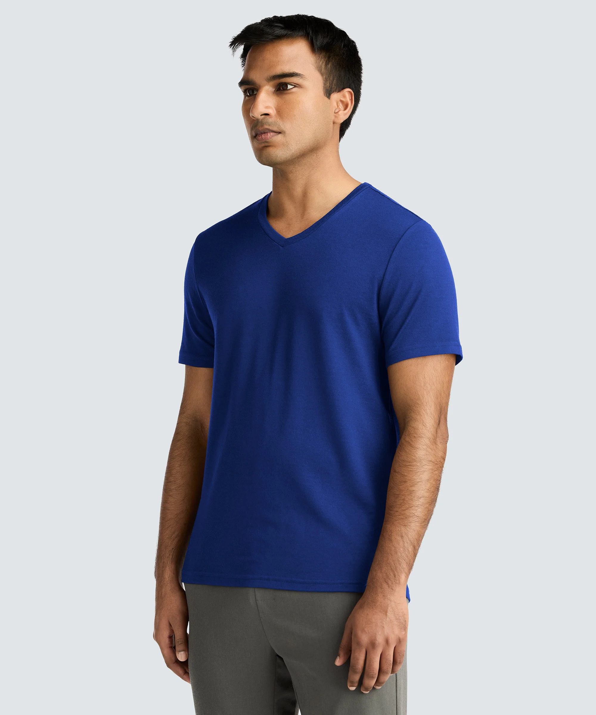 Men's Merino V-Neck T-Shirt - Image 82