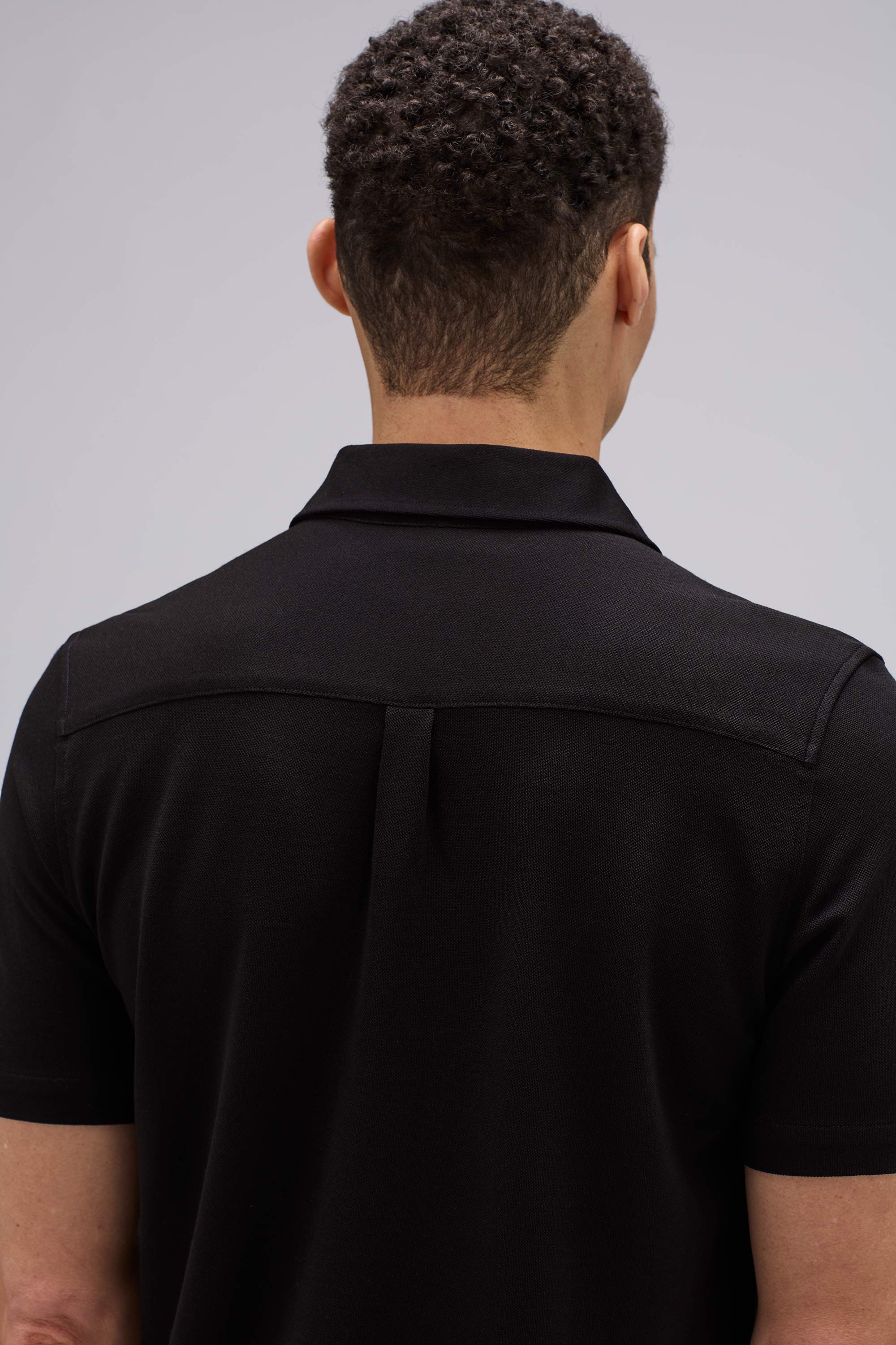 Men's Short Sleeve Merino Button-Up - Image 5