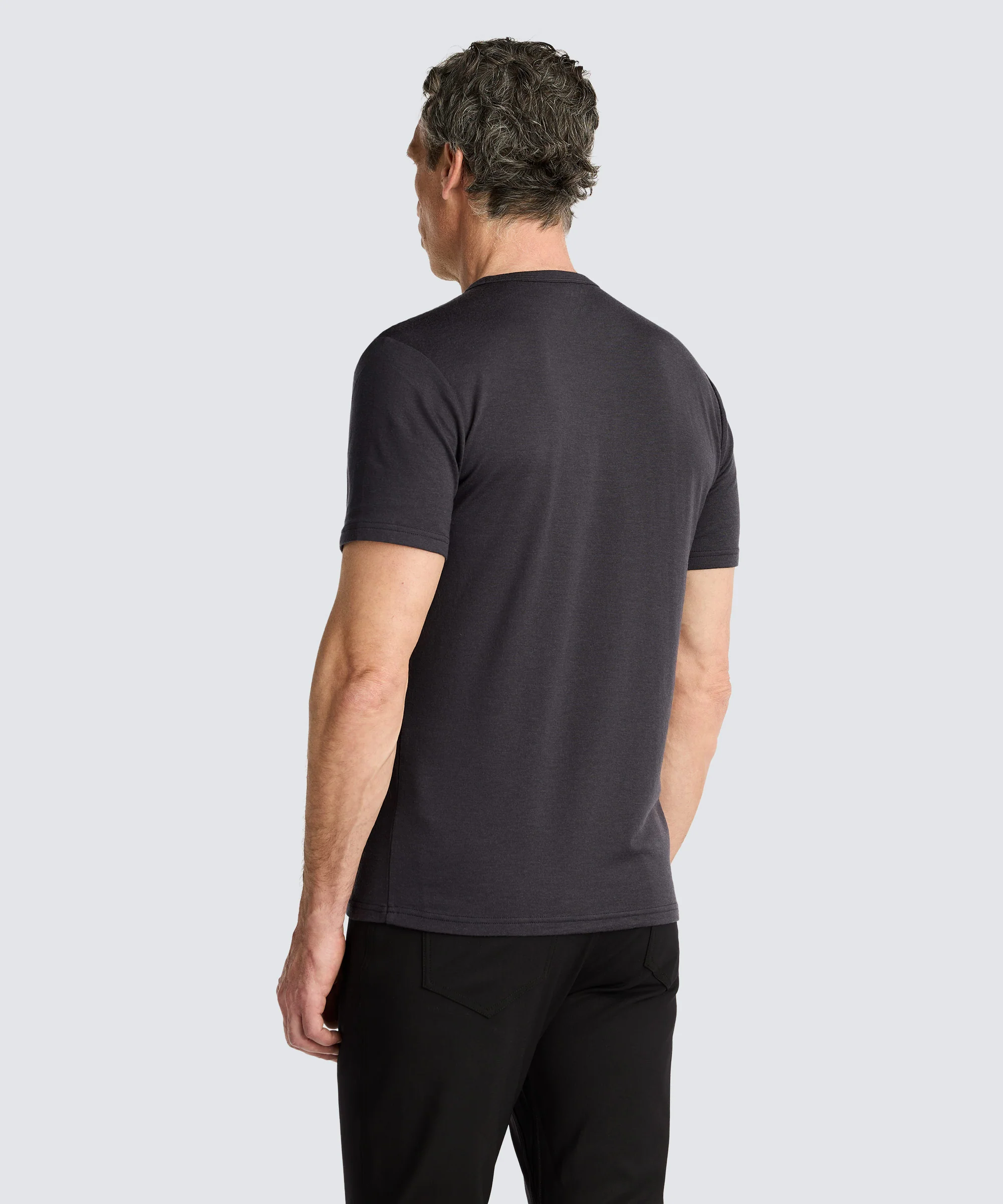 Men's Tall Merino Crew Neck T-Shirt - Image 16
