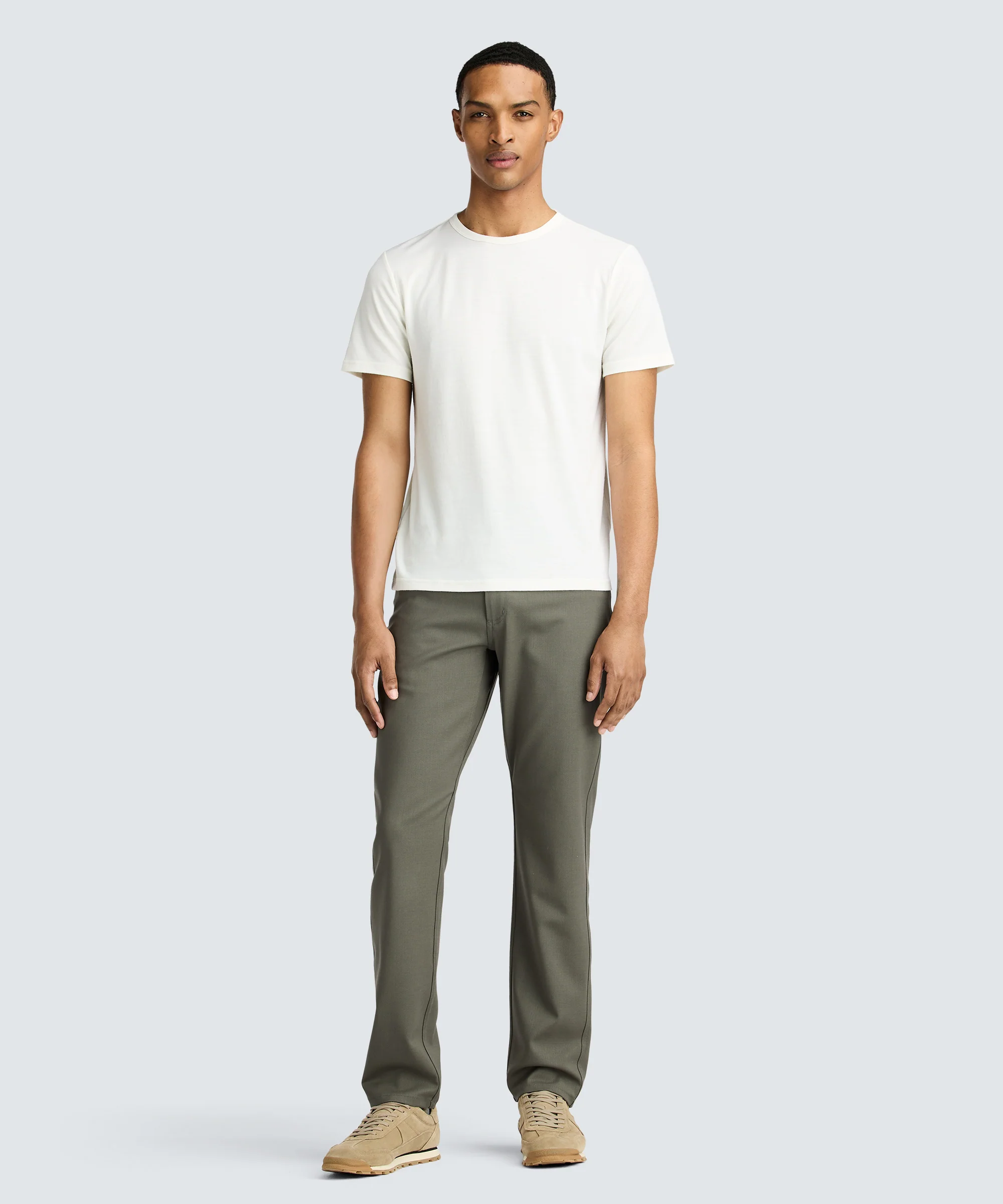 Men's Tall Merino Crew Neck T-Shirt - Image 19