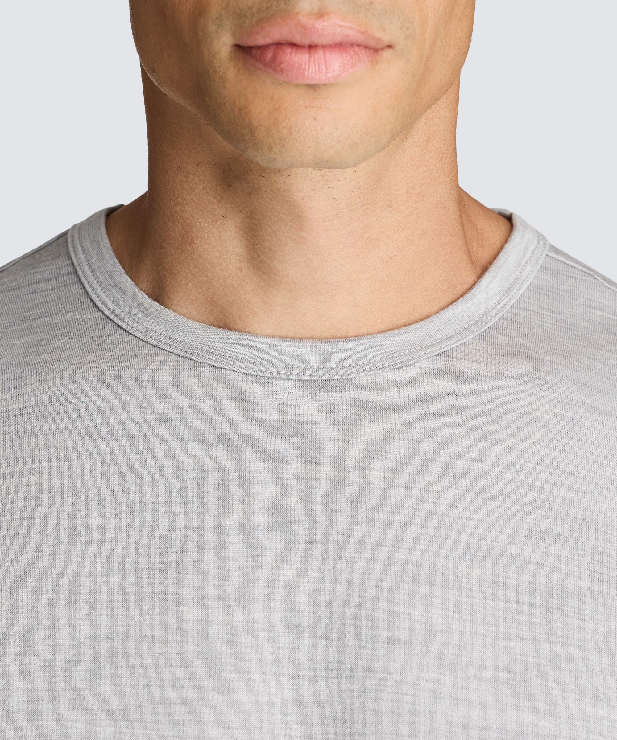 Men's Tall Merino Crew Neck T-Shirt - Image 25