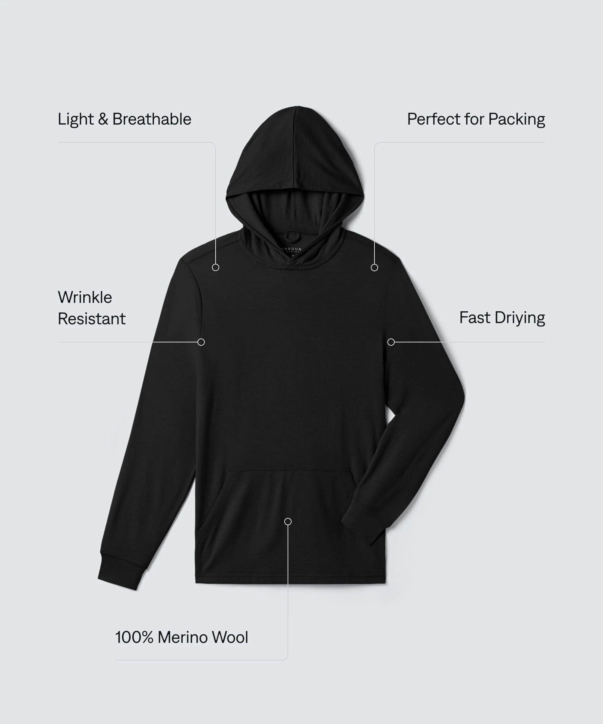 Men's Ultralight Packable Hoodie - Image 38