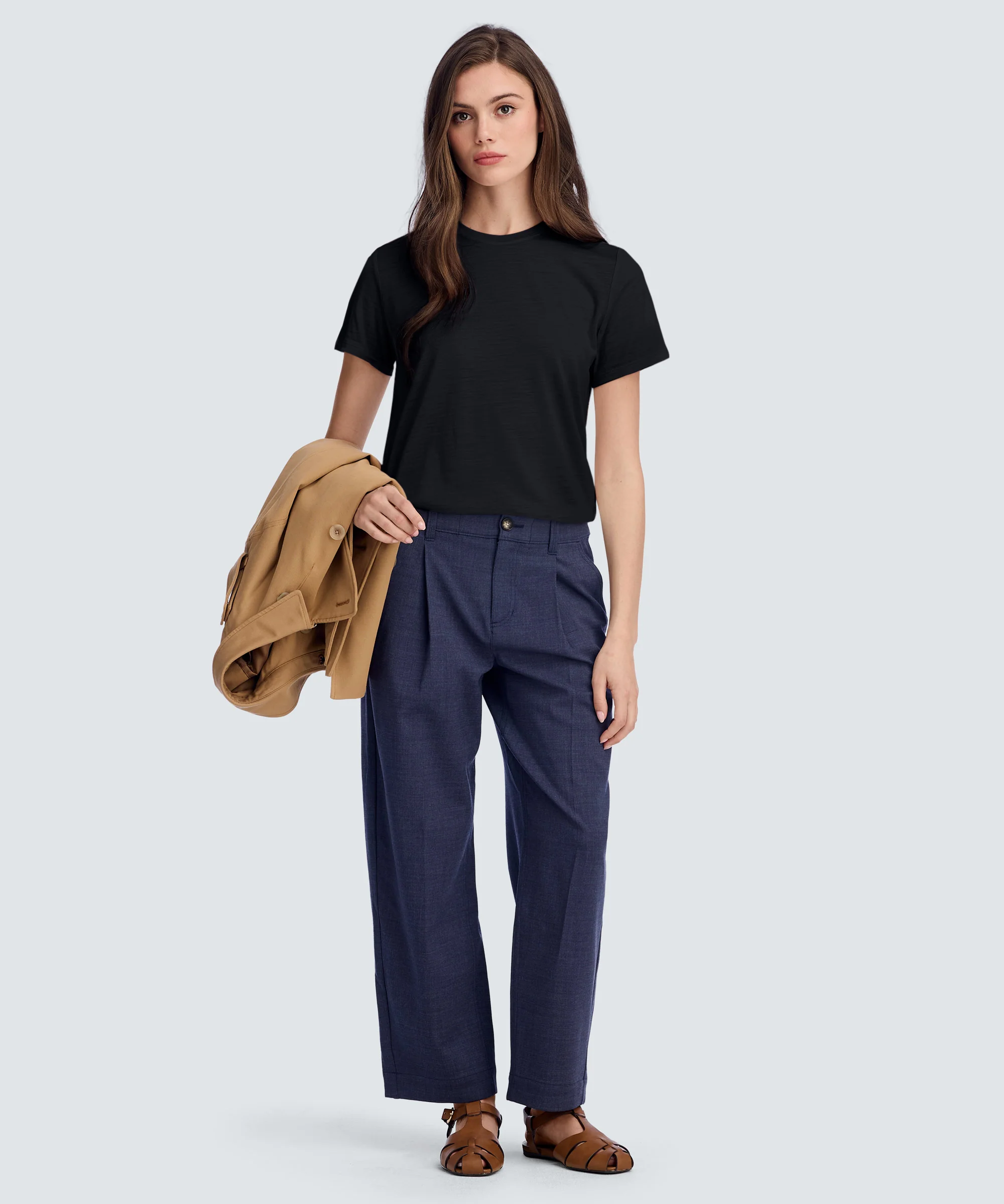 Women's Ultralight Merino Crew T-Shirt - Image 13