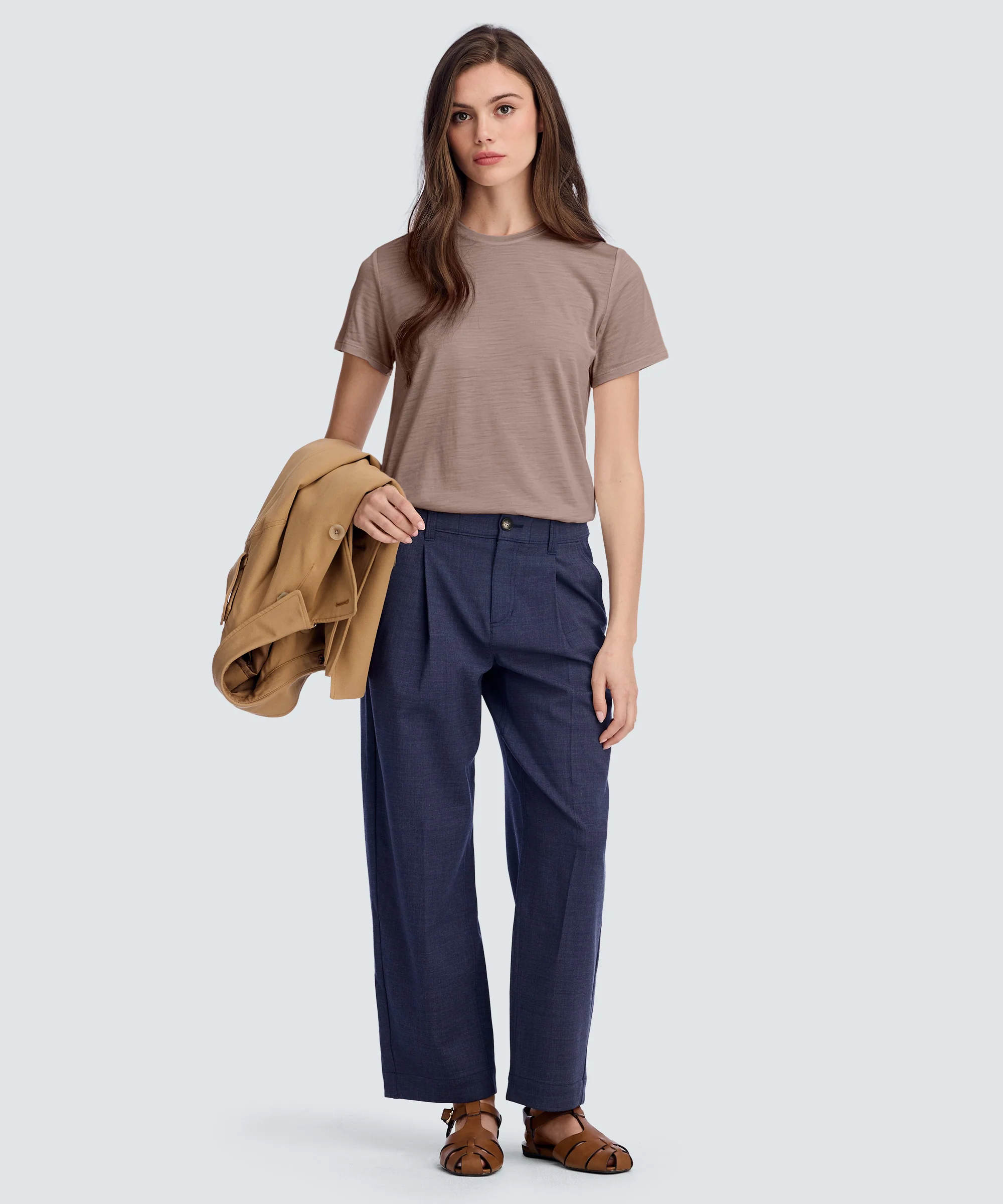 Women's Ultralight Merino Crew T-Shirt - Image 18