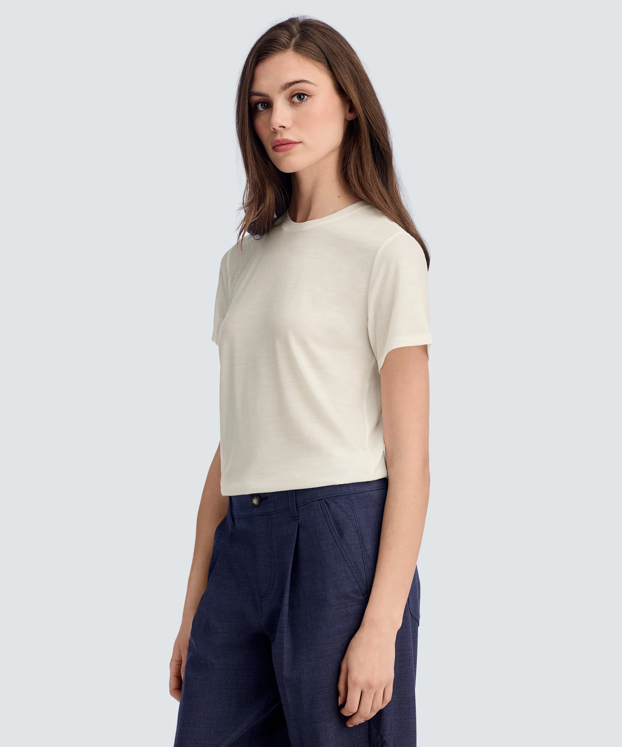 Women's Ultralight Merino Crew T-Shirt - Image 9