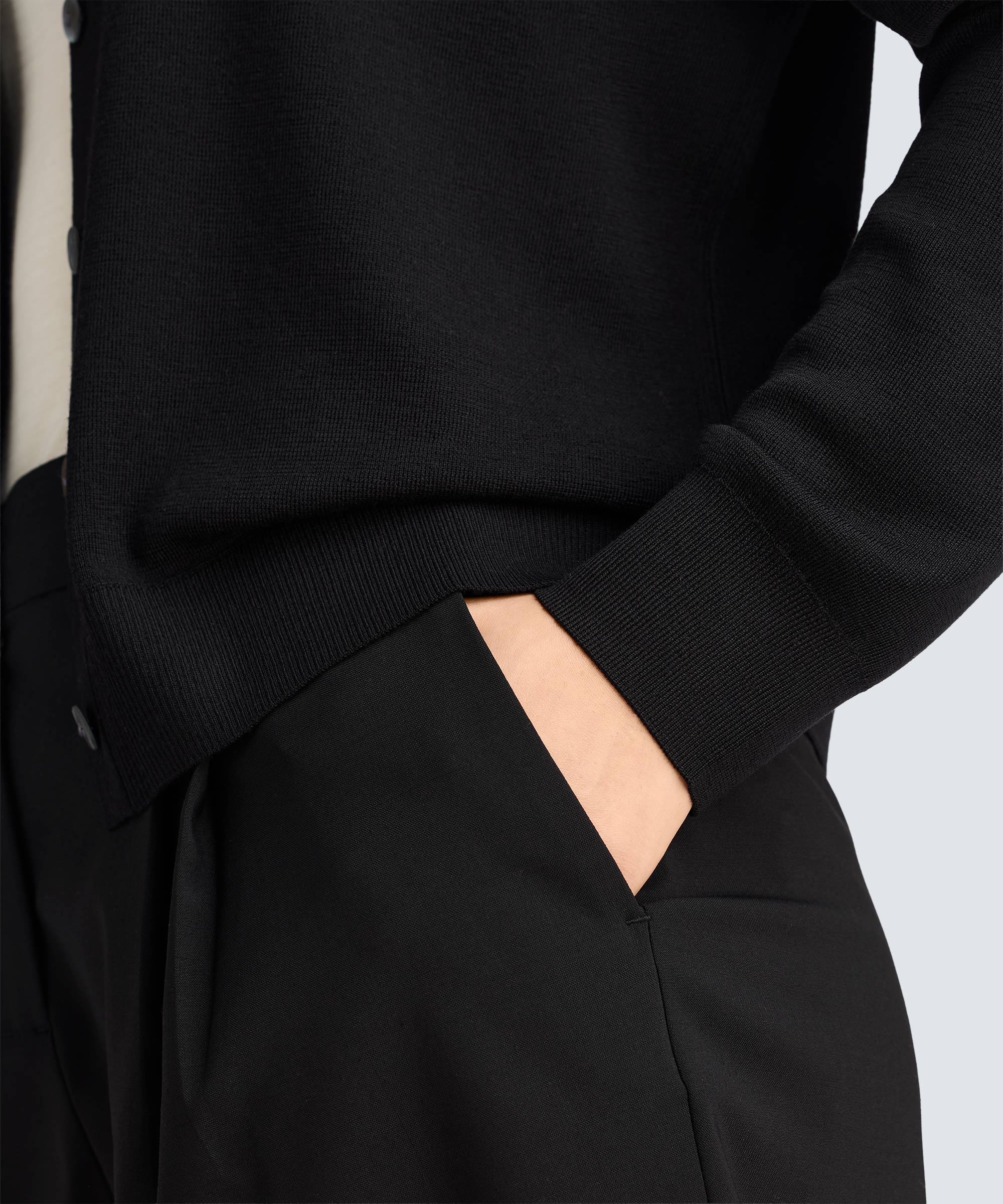 Women's Fine Knit Merino Cardigan - Image 18