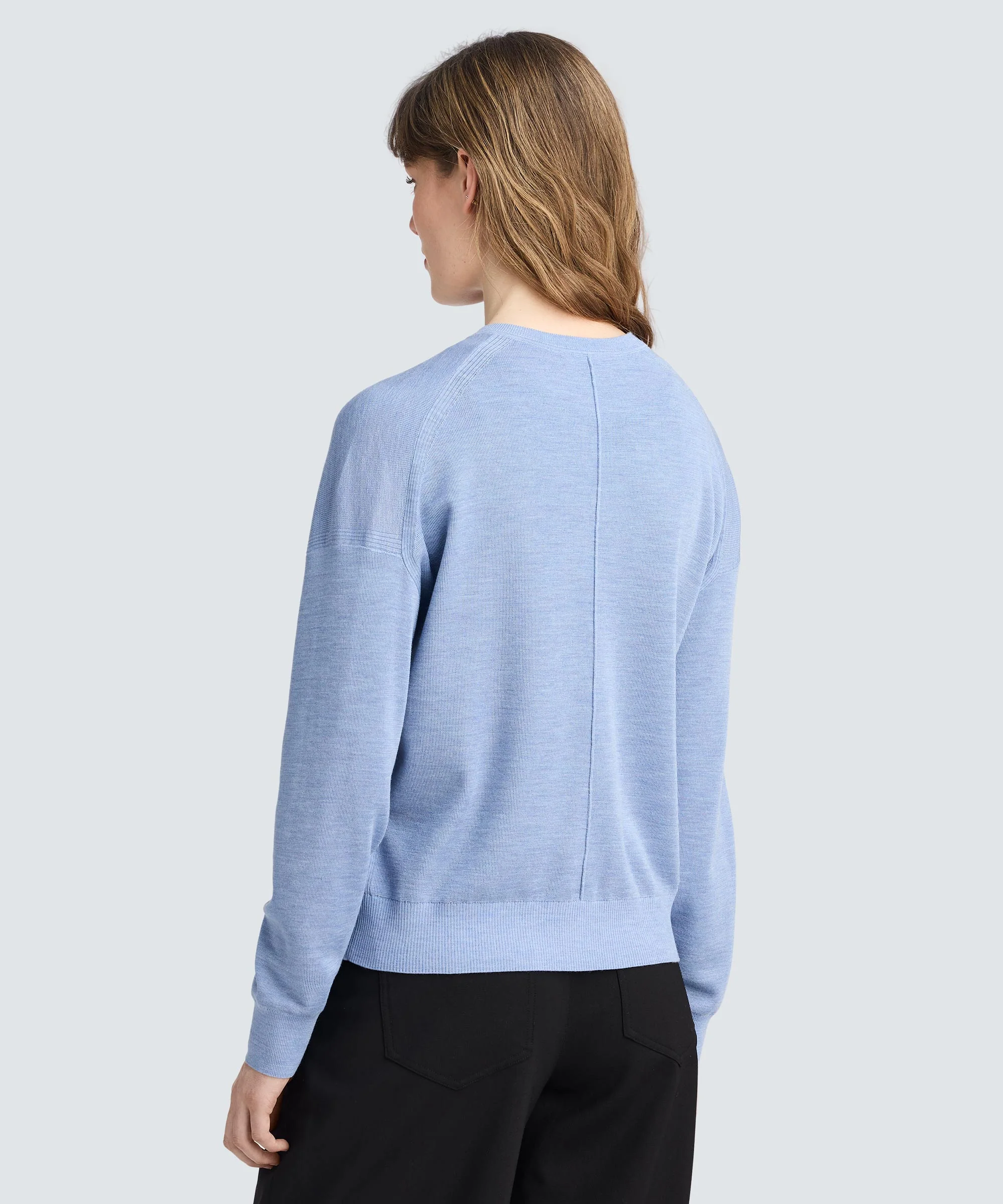 Women's Fine Knit Merino Cardigan - Image 5