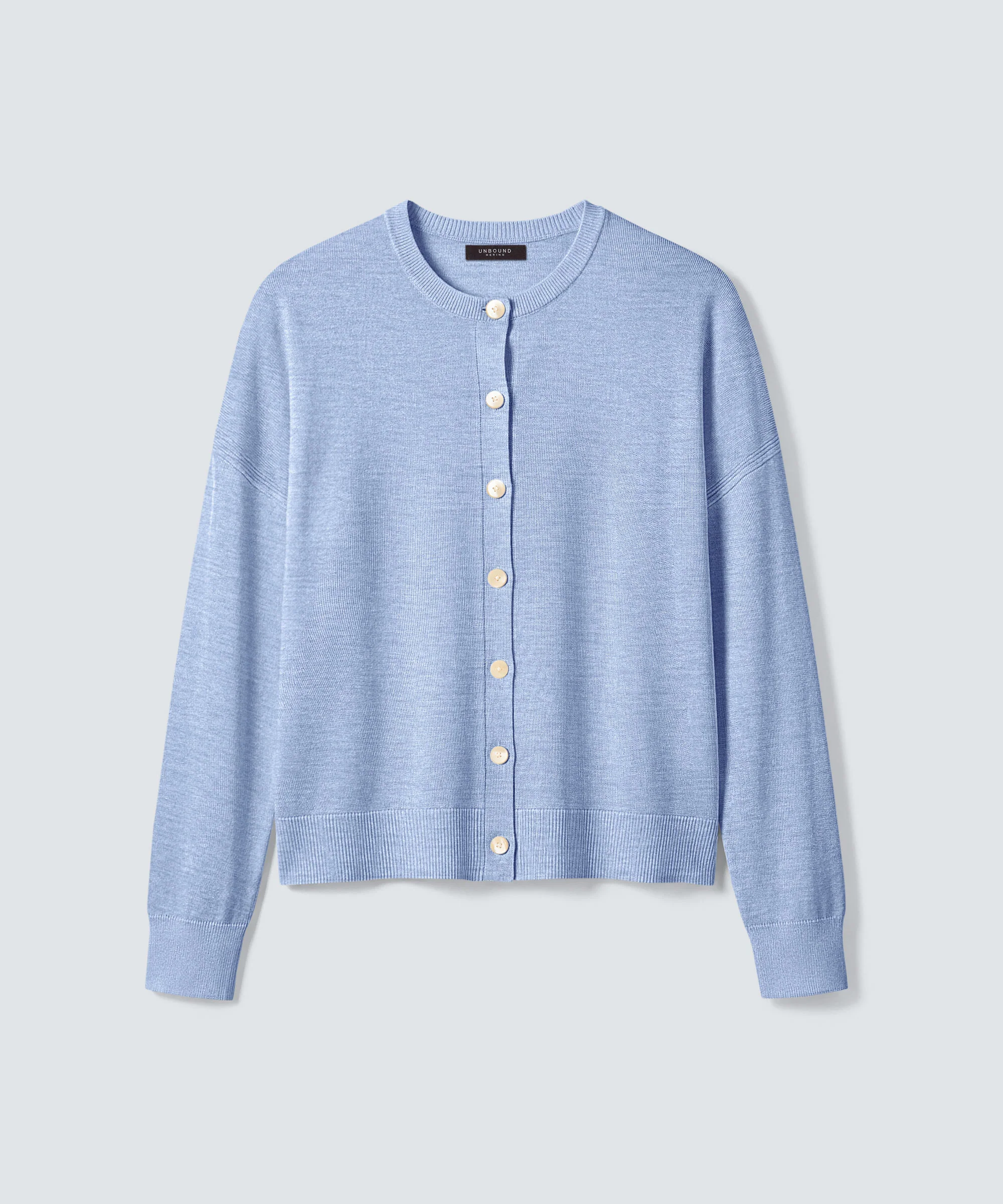 Women's Fine Knit Merino Cardigan - Image 6