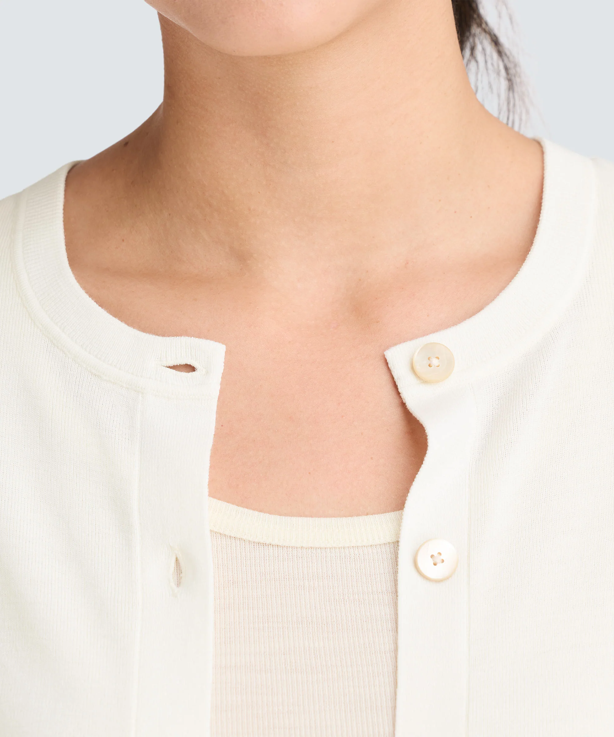 Women's Fine Knit Merino Cardigan - Image 9