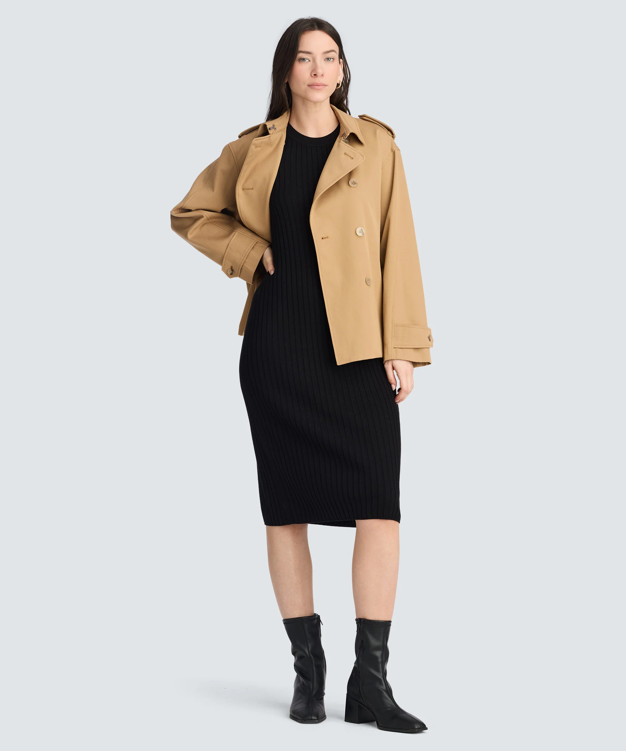 Women's Fine Knit Merino Dress - Image 12