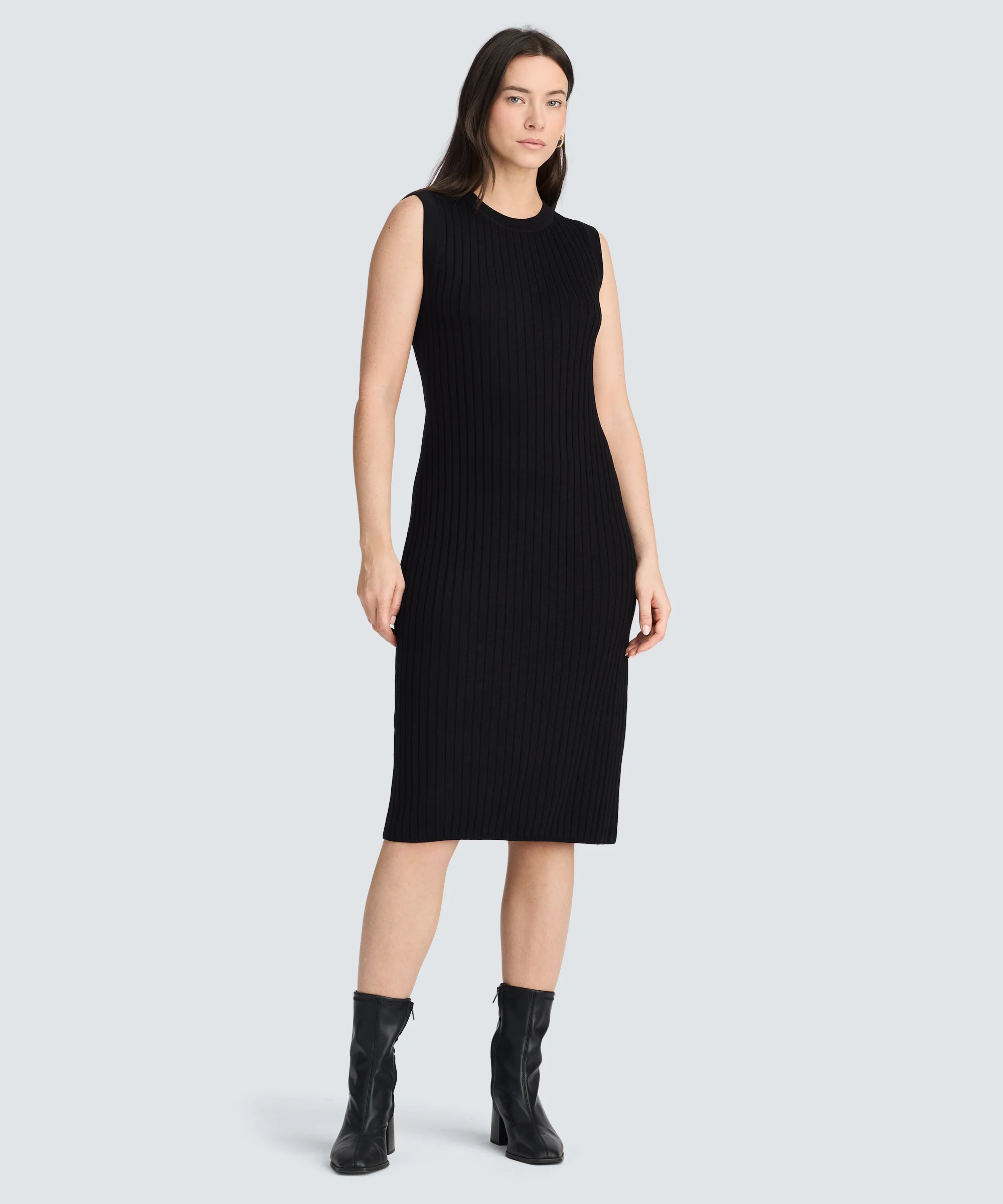 Women's Fine Knit Merino Dress - Image 7