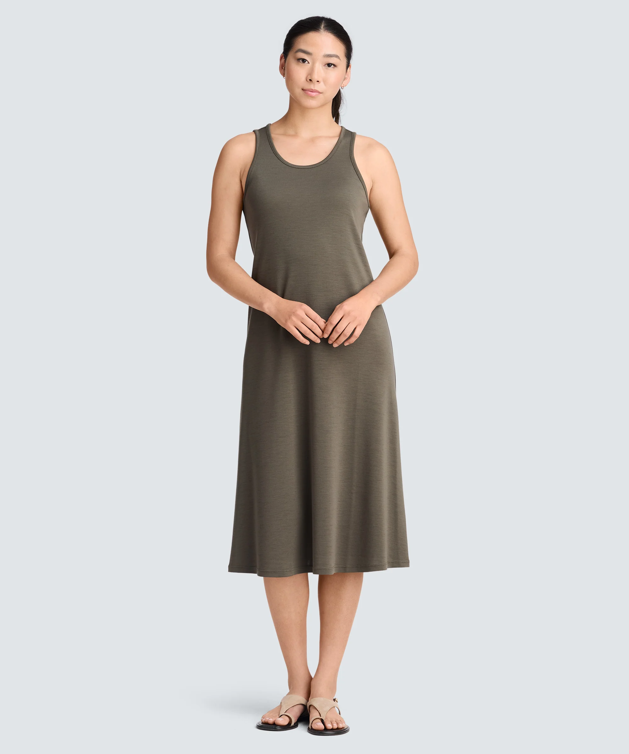 Women's Merino A-Line Tank Dress - Image 13