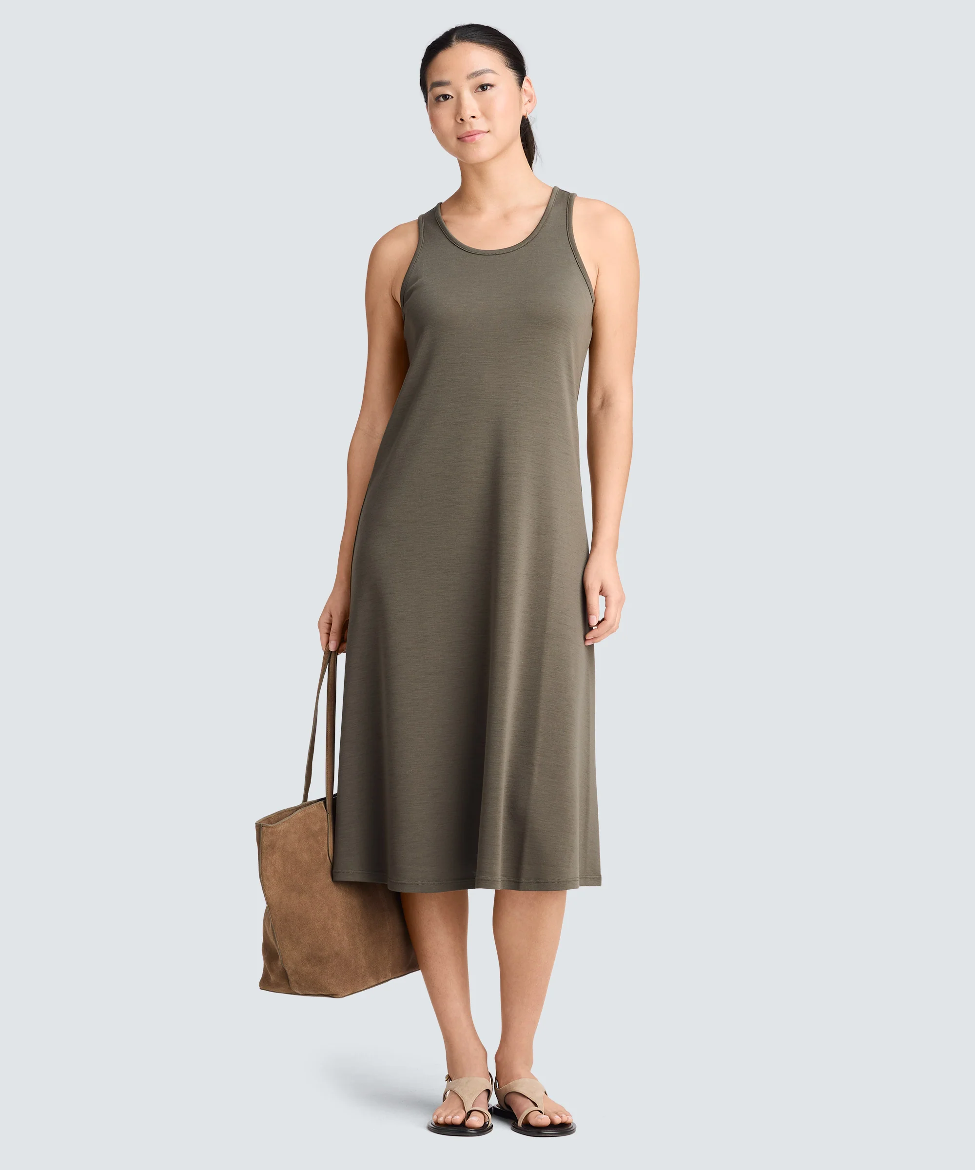 Women's Merino A-Line Tank Dress - Image 15