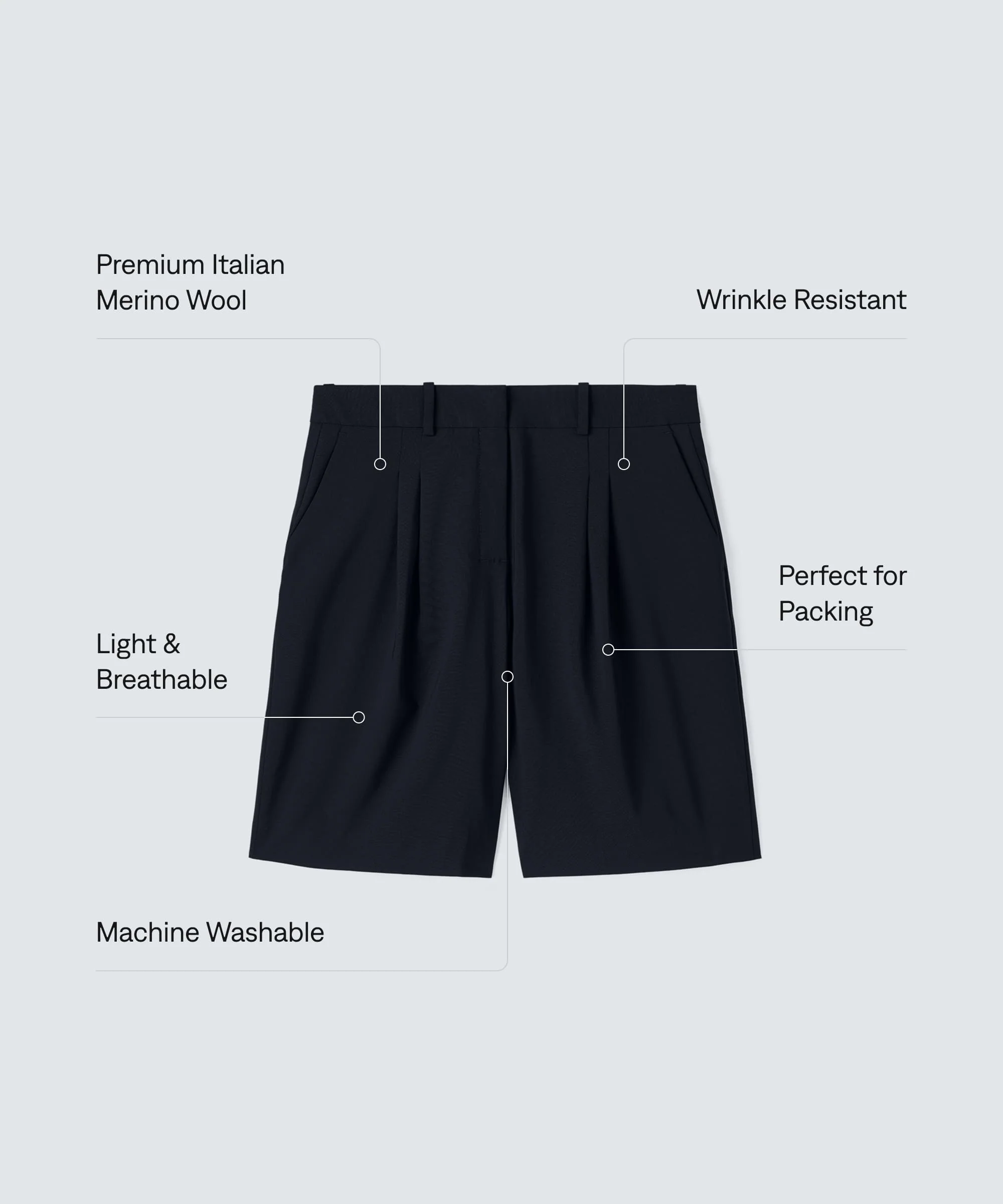Women's Merino Bermuda Shorts - Image 7
