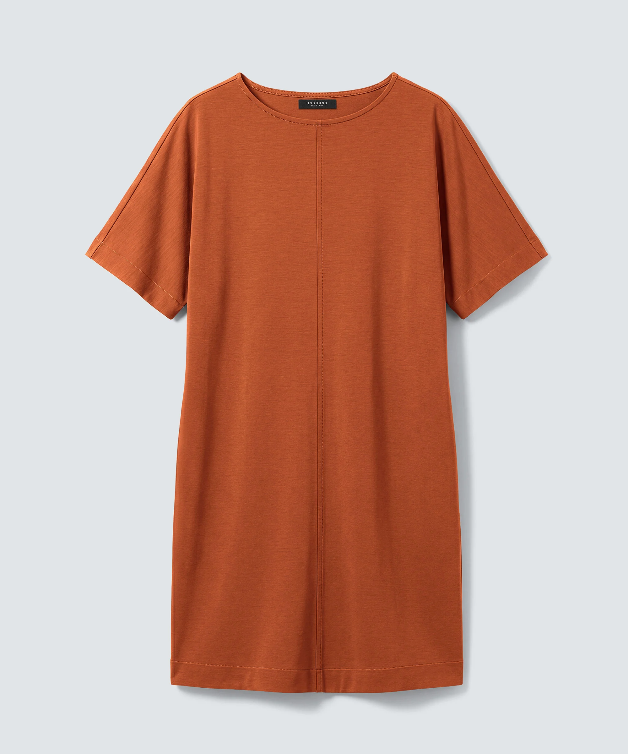 Women's Merino Boatneck T-Shirt Dress - Image 19