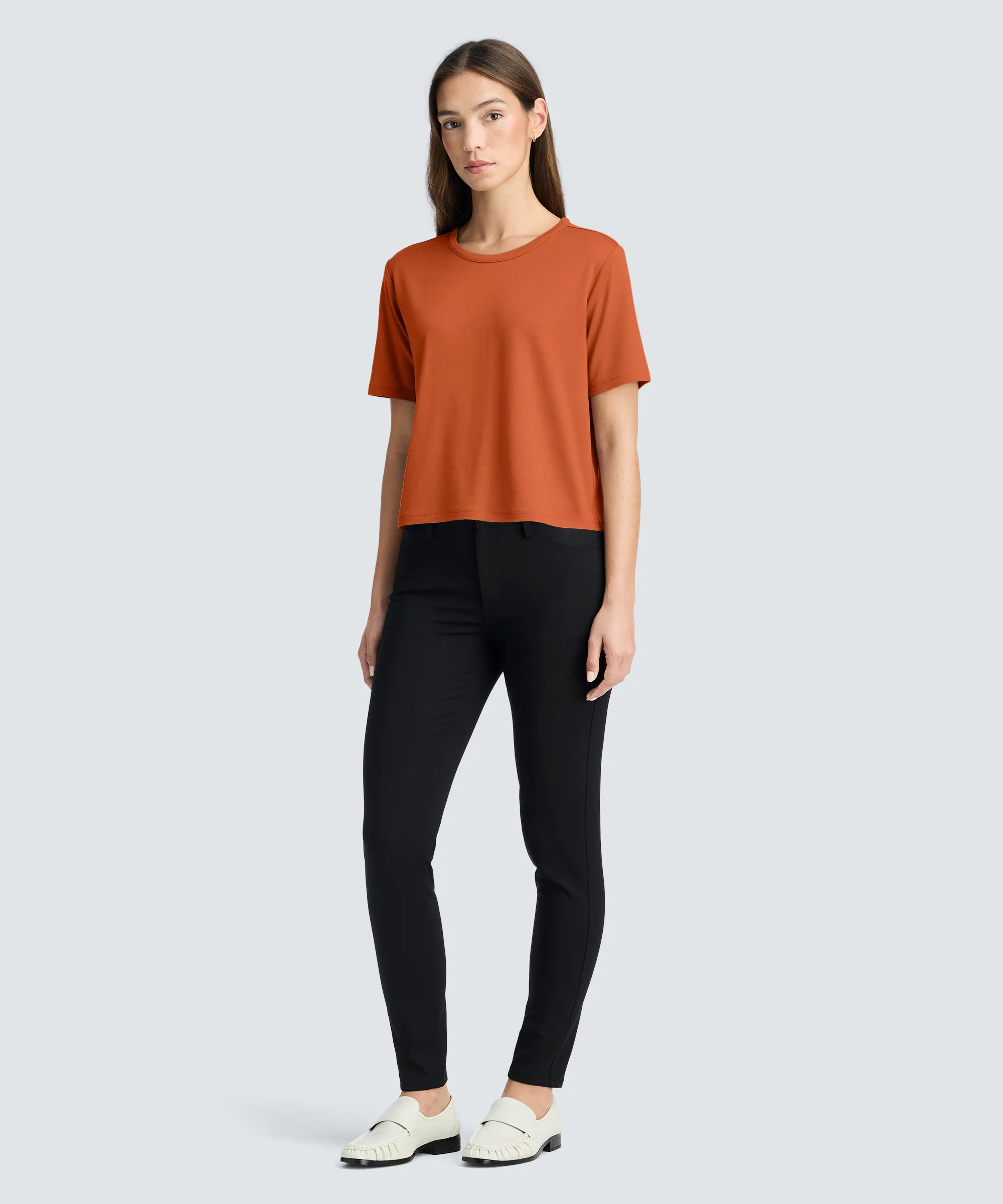 Women's Merino Boxy Tee - Image 2