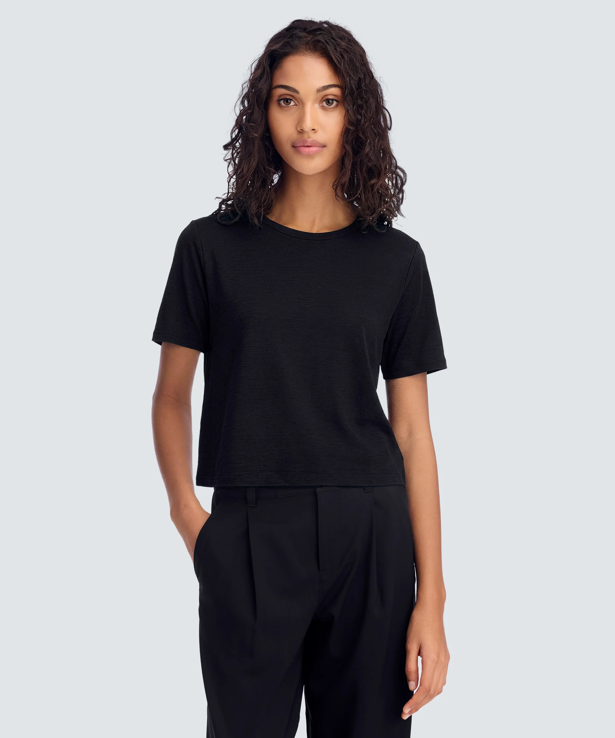 Women's Merino Boxy Tee - Image 27