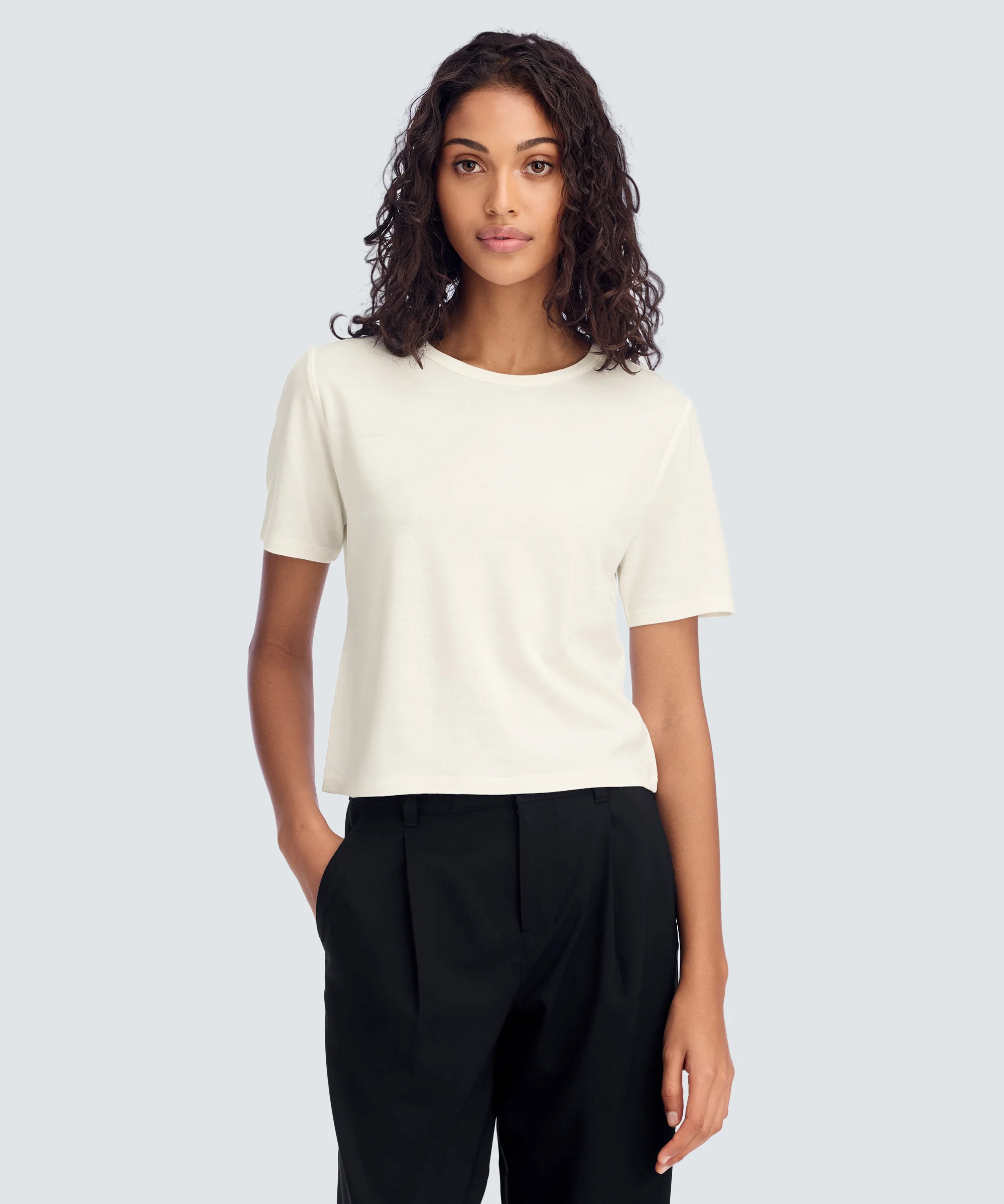 Women's Merino Boxy Tee - Image 33