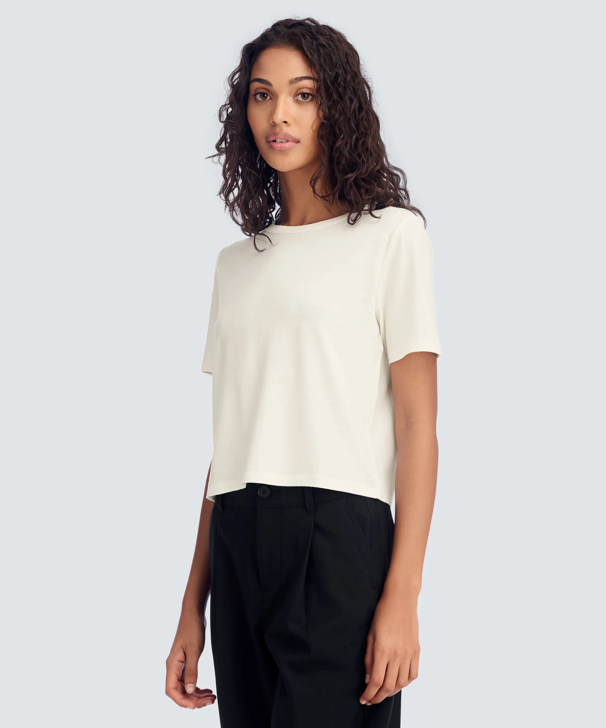 Women's Merino Boxy Tee - Image 36