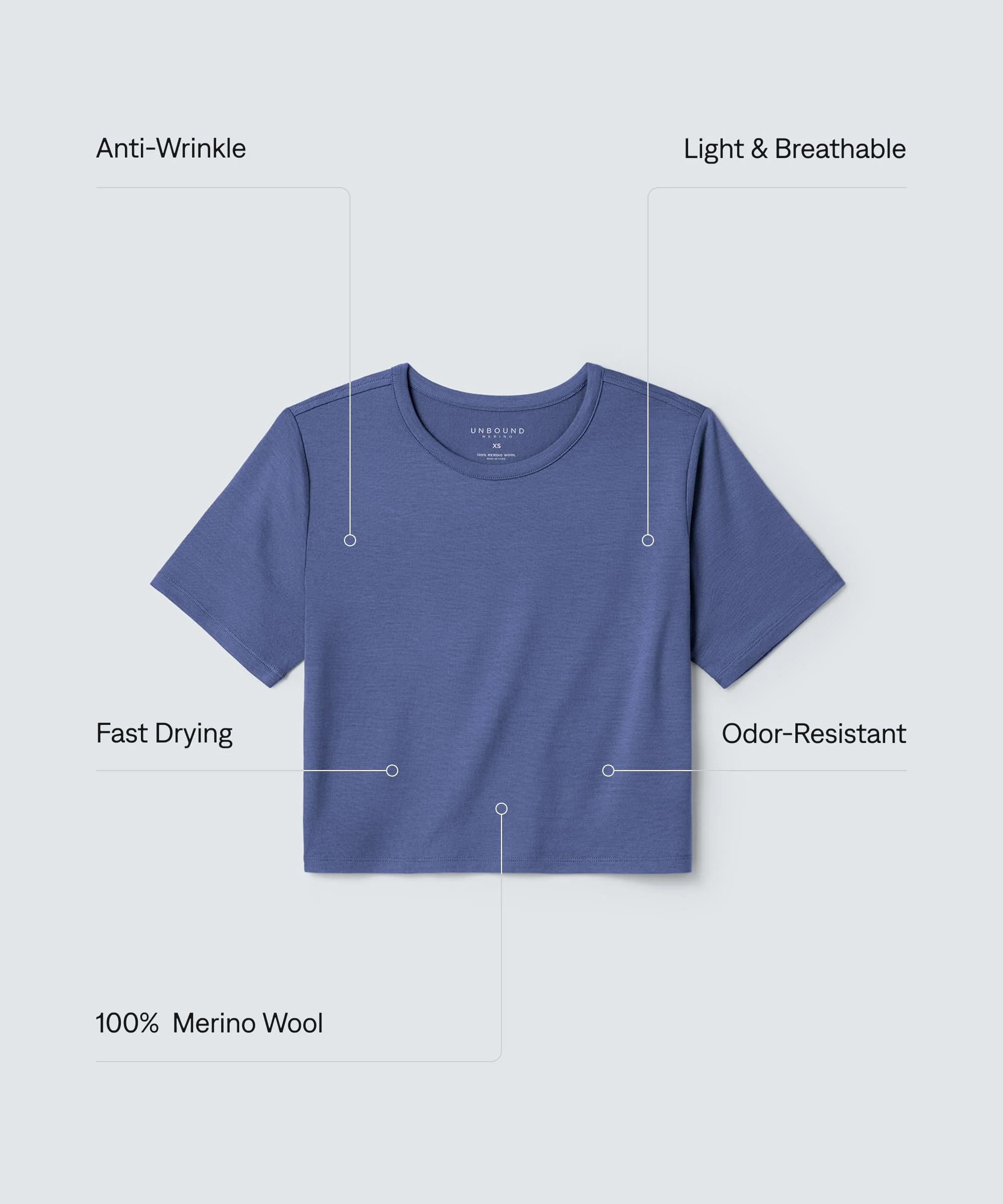Women's Merino Boxy Tee - Image 39