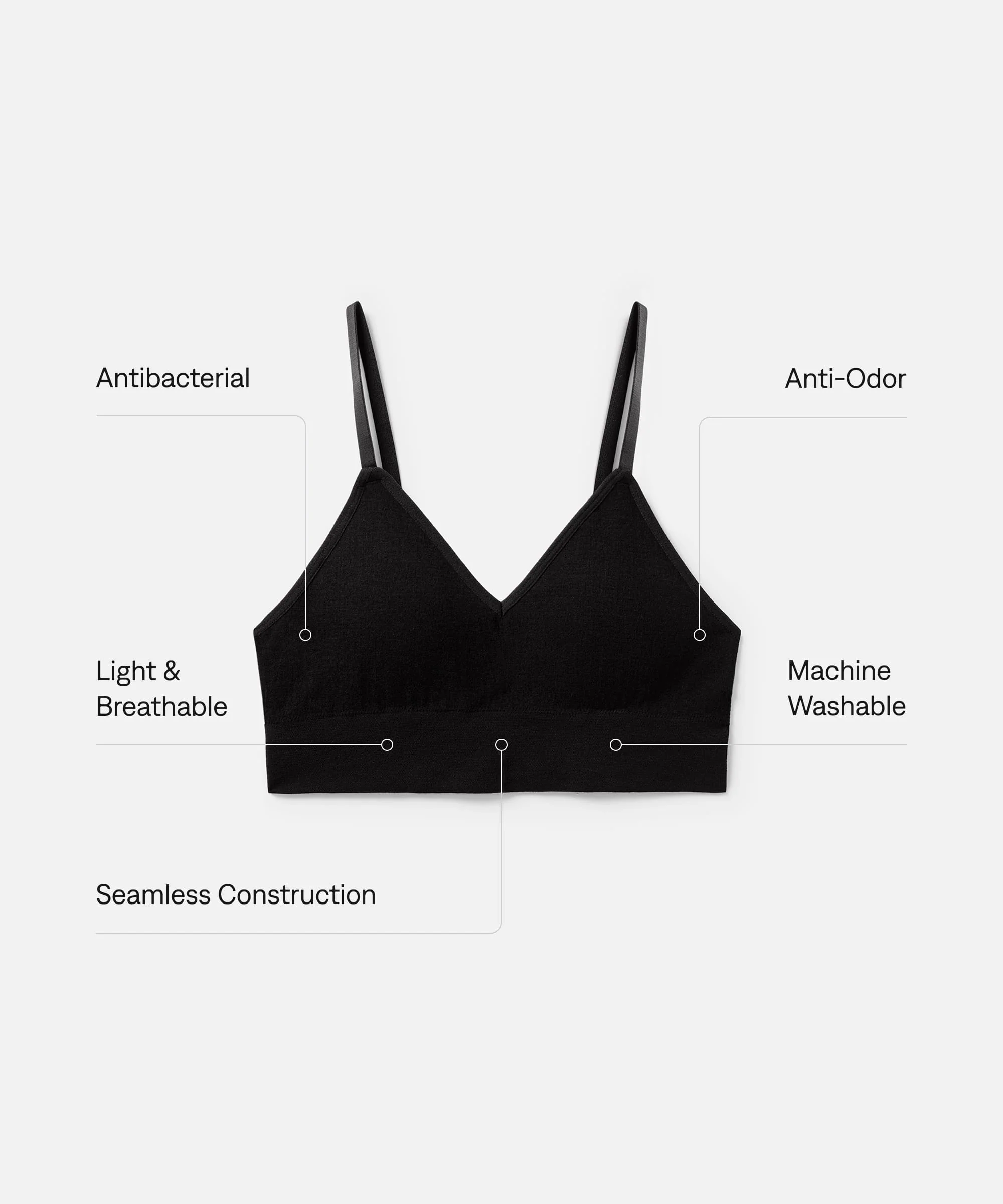 Women's Merino Bra - Image 32