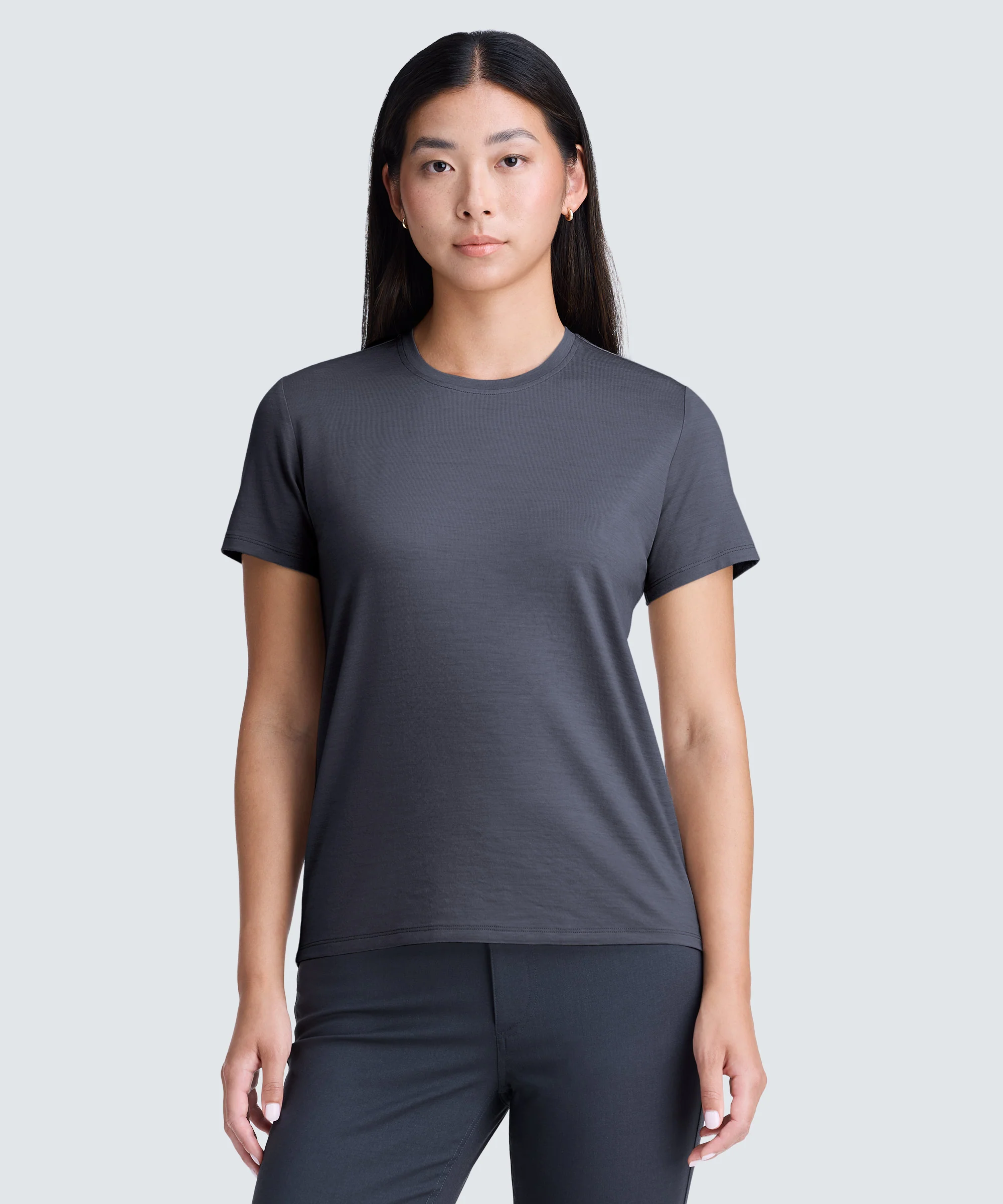 Women's Merino Crew Neck T-Shirt - Image 12