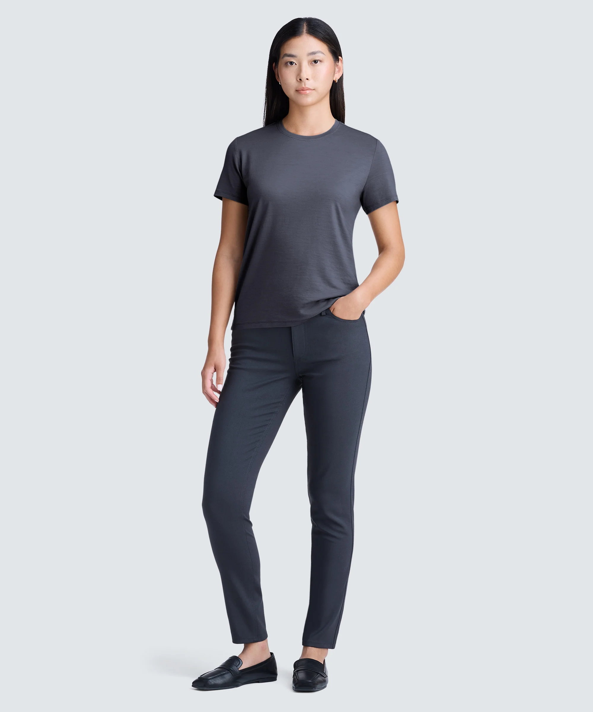 Women's Merino Crew Neck T-Shirt - Image 13