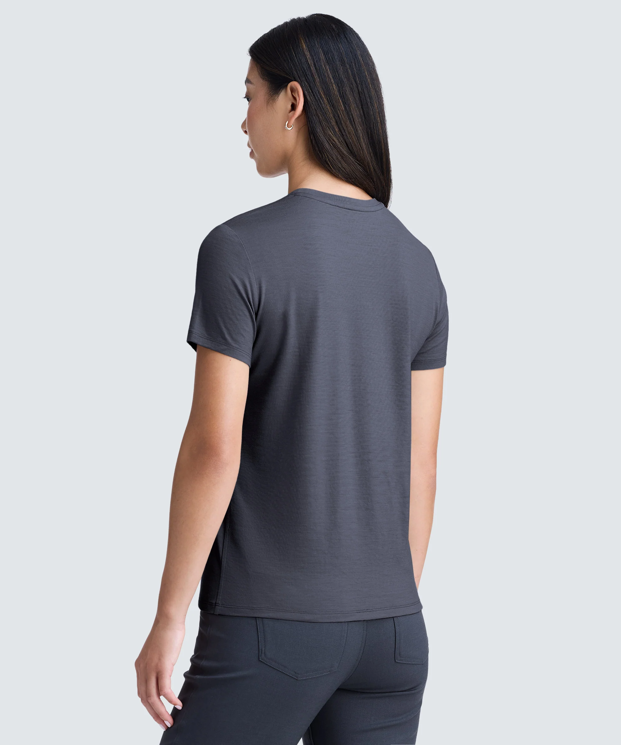 Women's Merino Crew Neck T-Shirt - Image 15