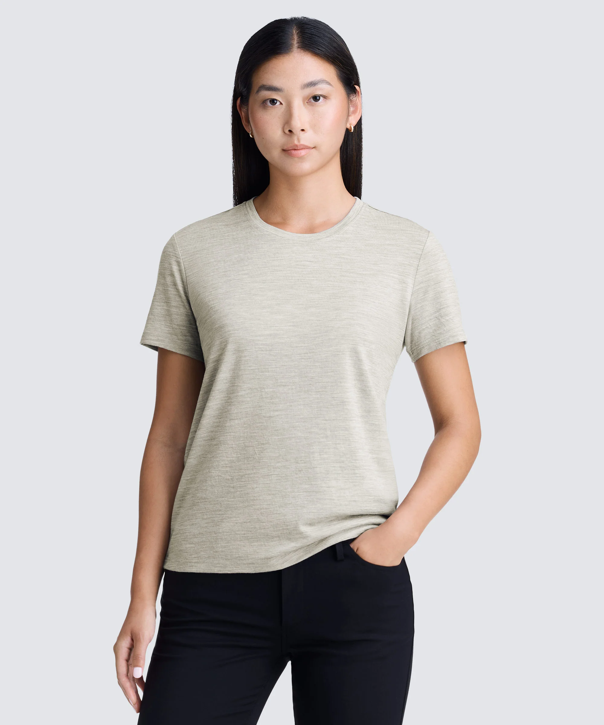 Women's Merino Crew Neck T-Shirt - Image 23