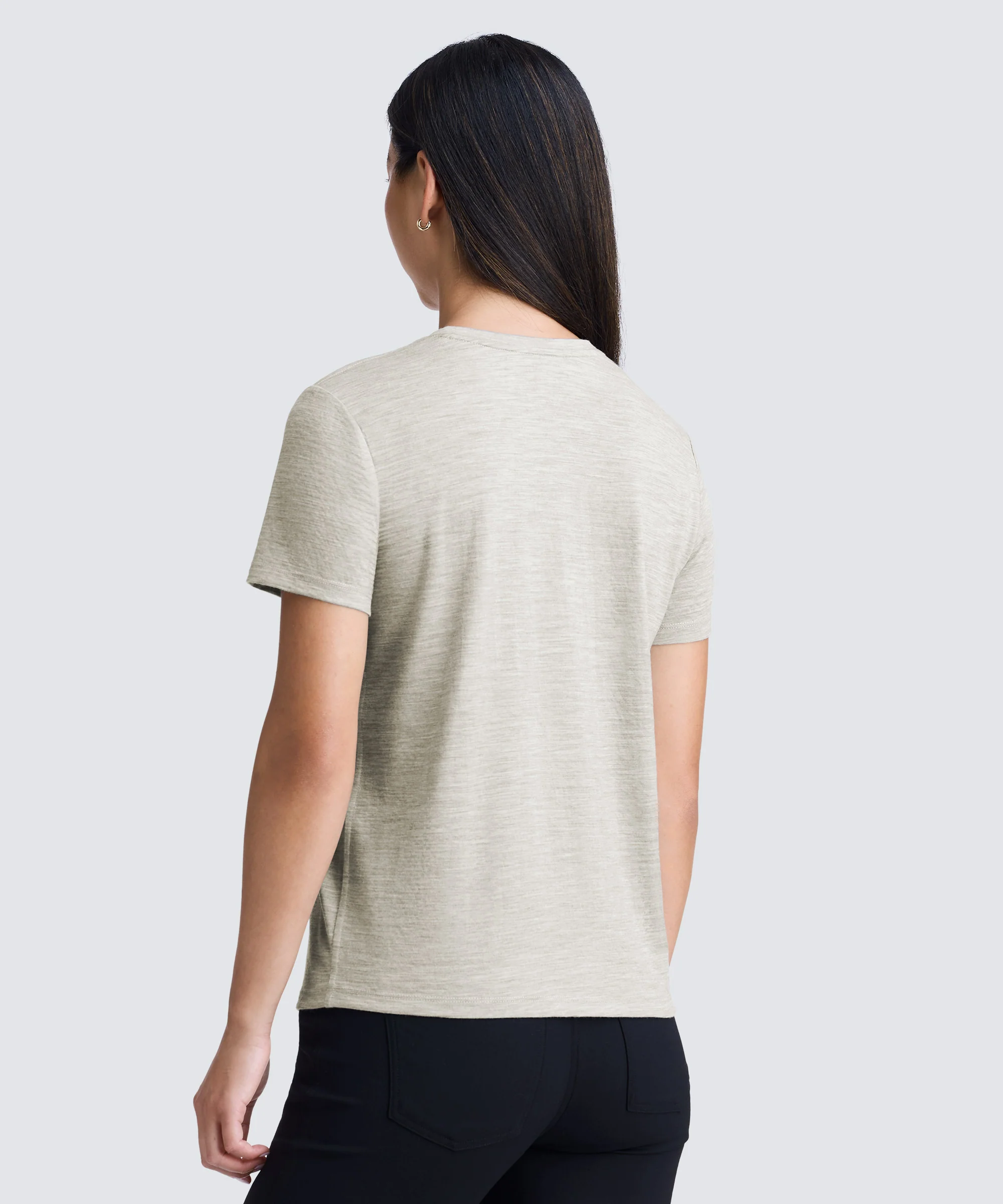 Women's Merino Crew Neck T-Shirt - Image 26
