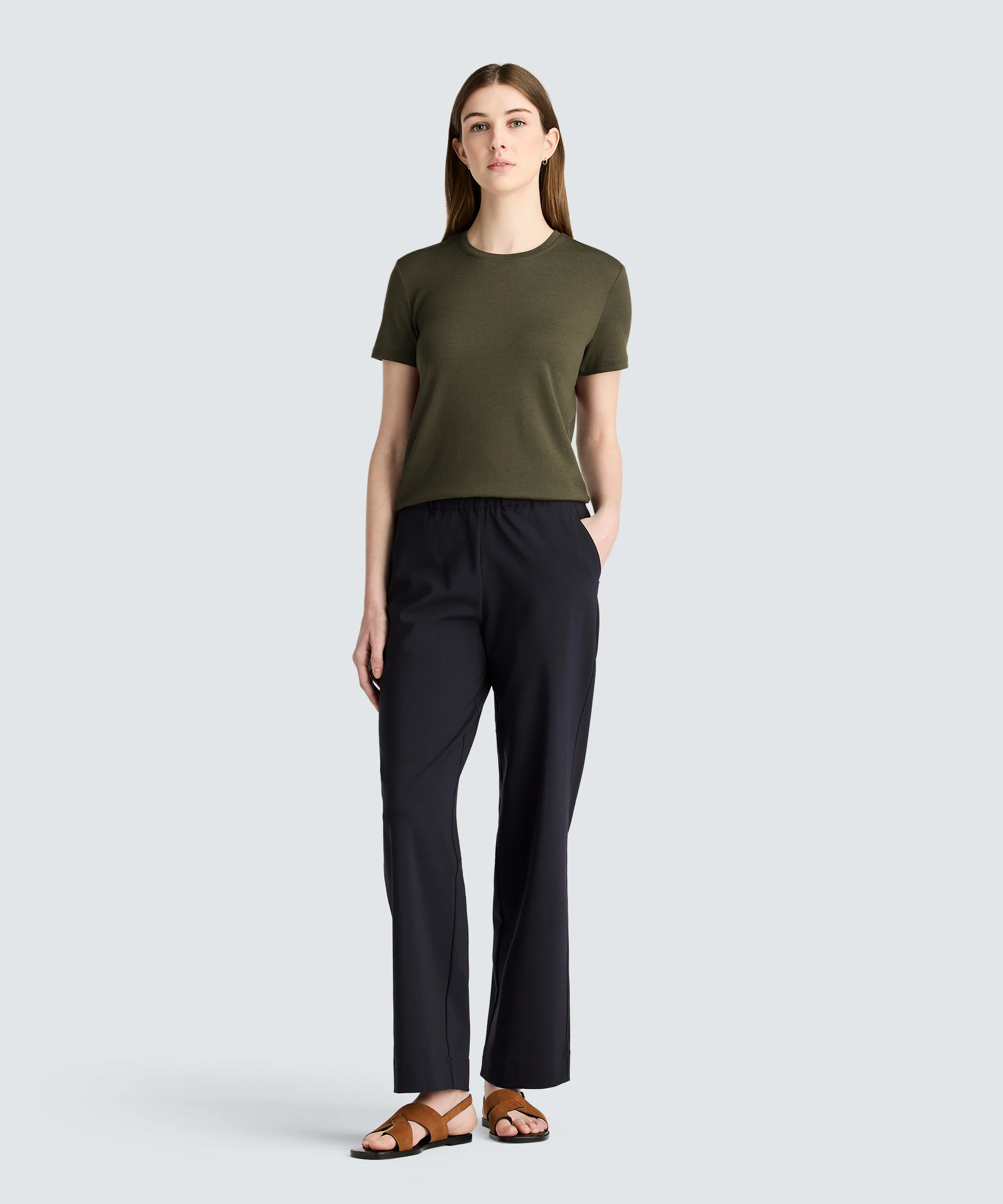 Women's Merino Crew Neck T-Shirt - Image 29