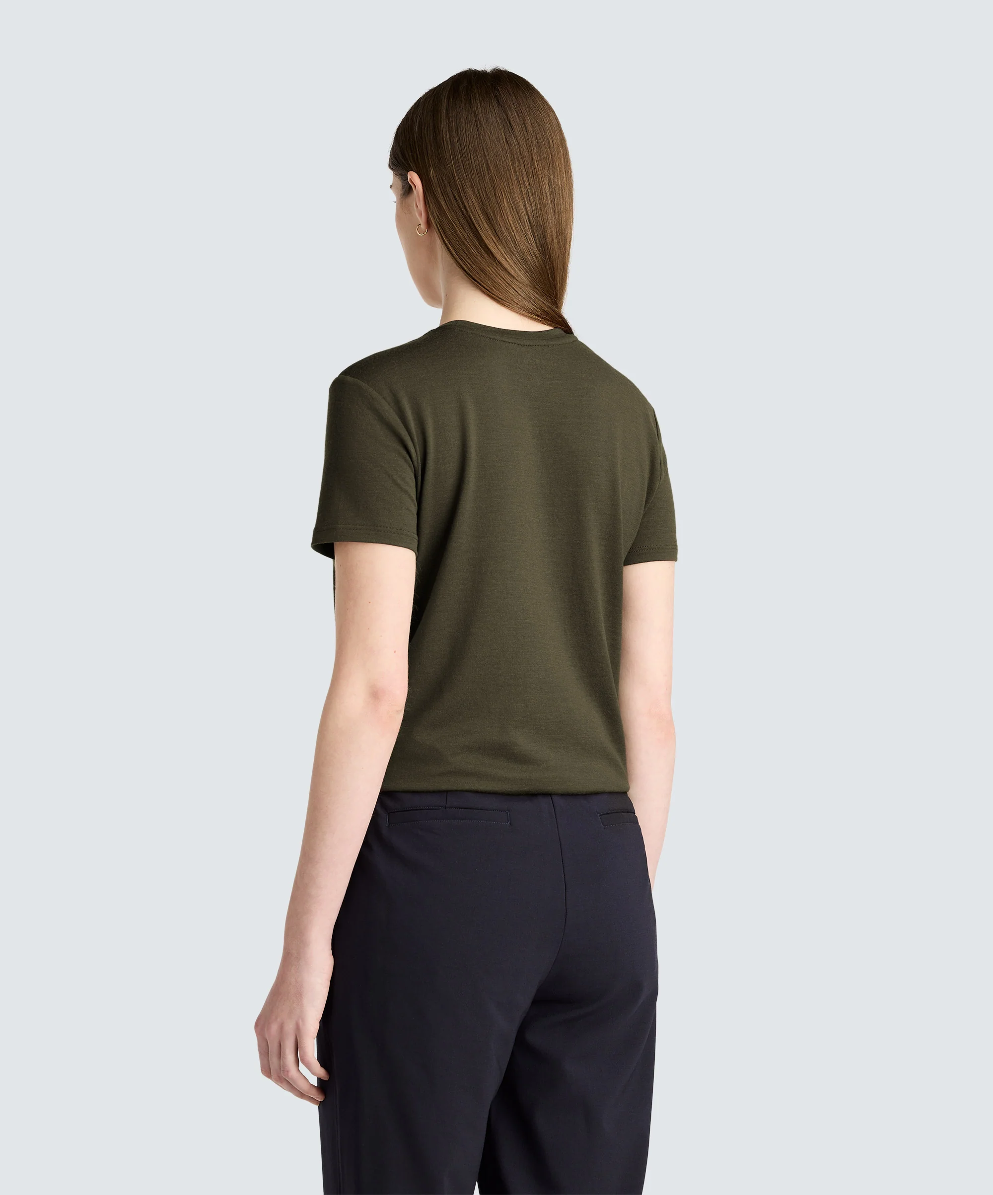 Women's Merino Crew Neck T-Shirt - Image 32