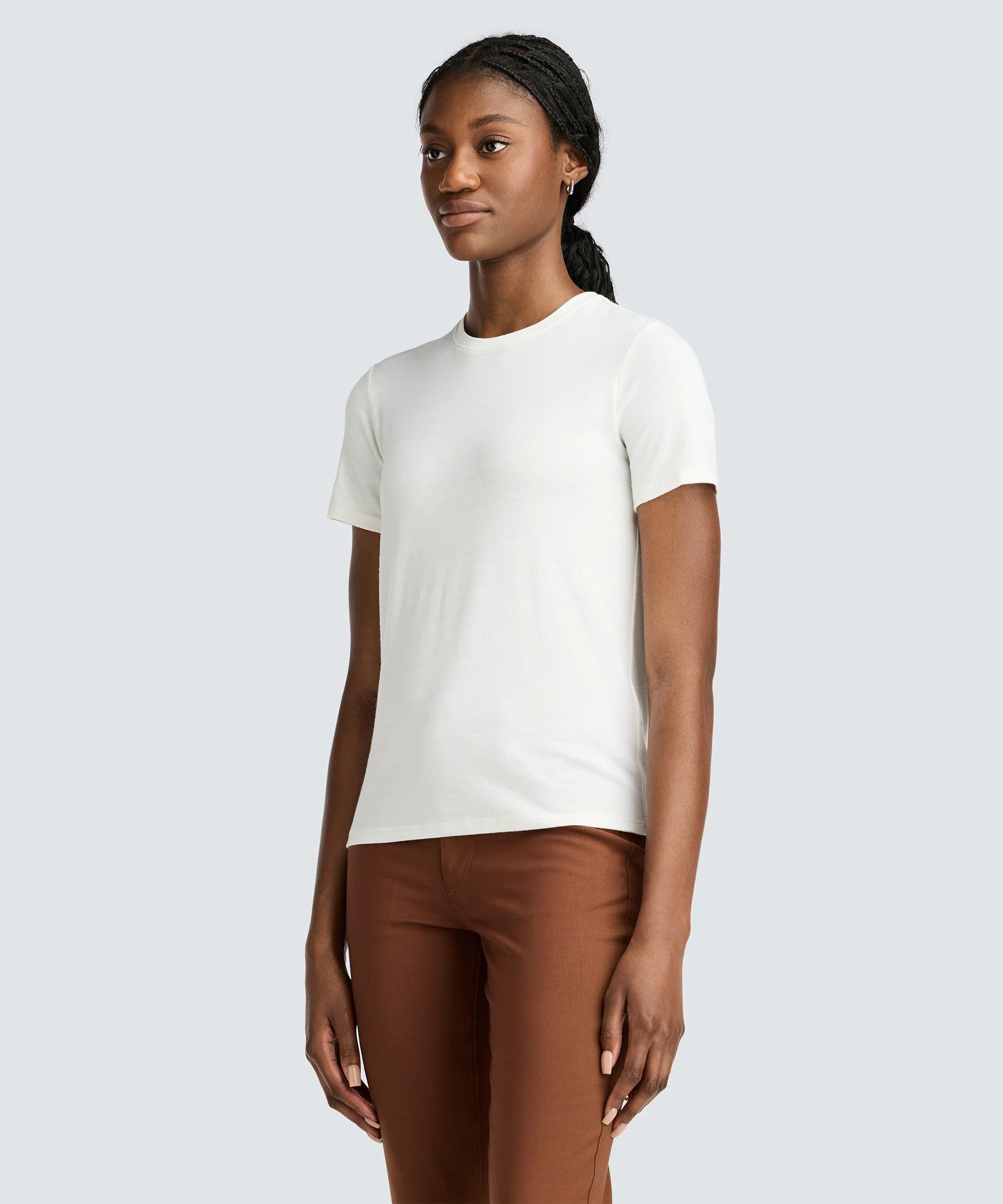 Women's Merino Crew Neck T-Shirt - Image 39