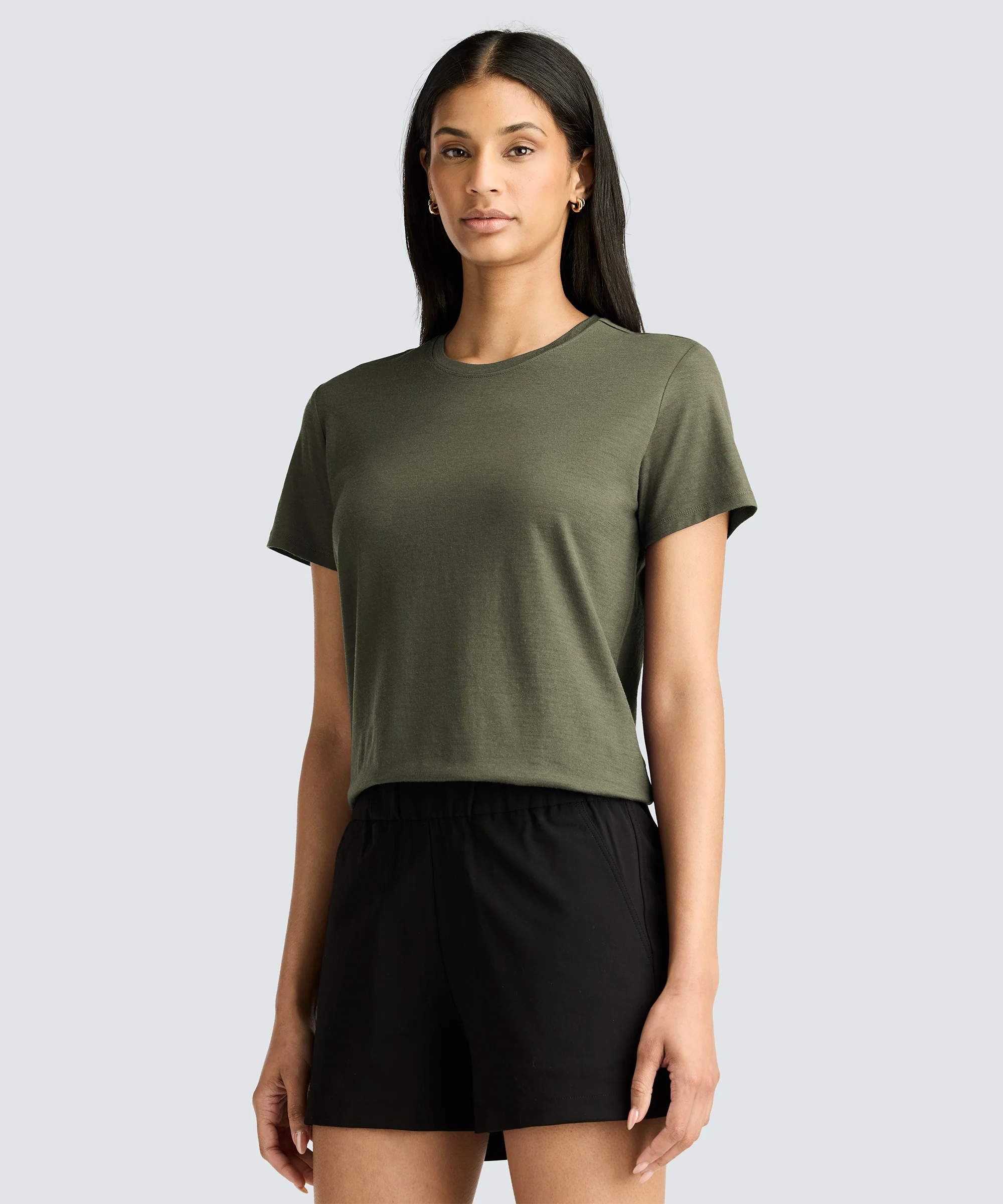 Women's Merino Crew Neck T-Shirt - Image 43
