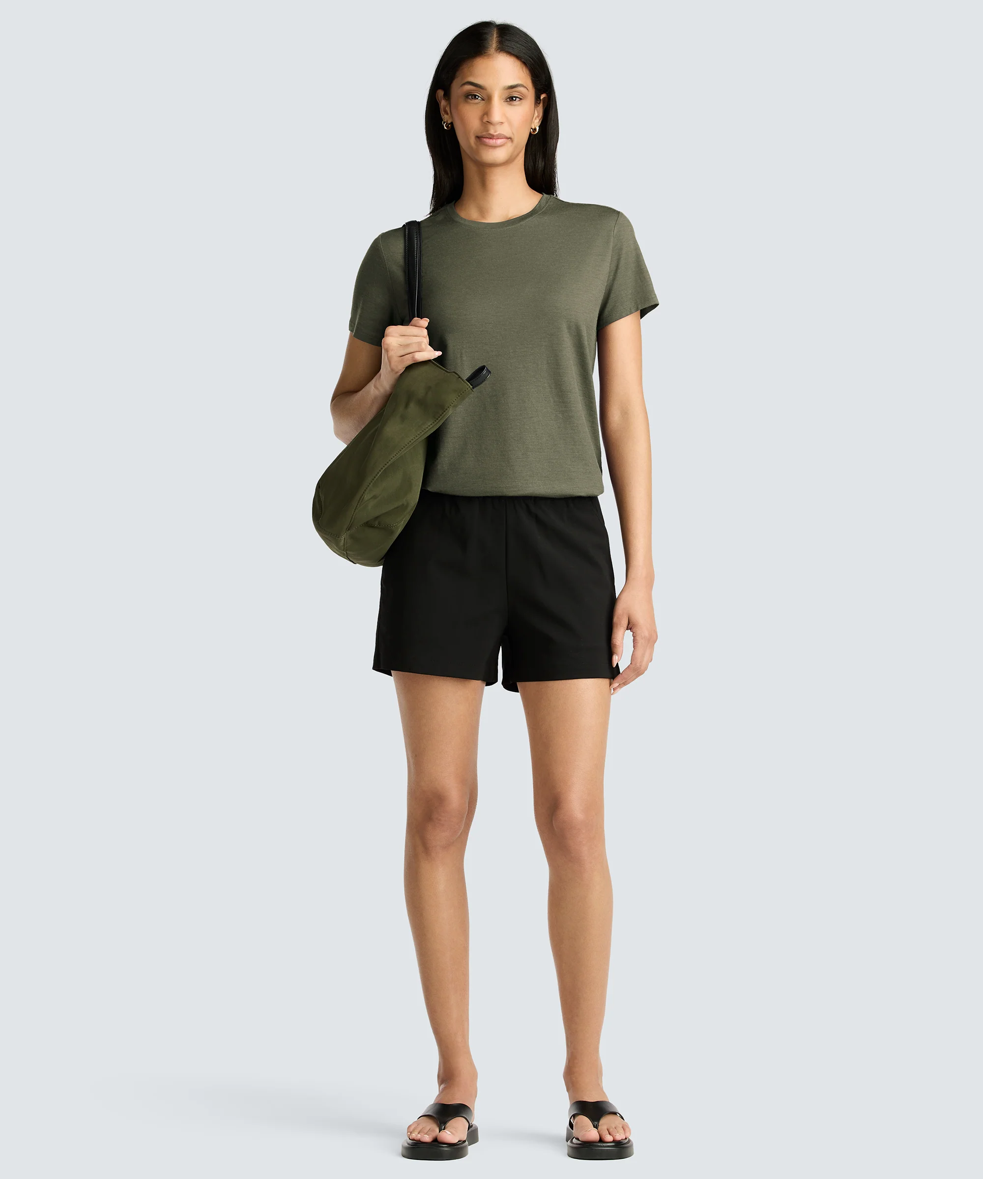 Women's Merino Crew Neck T-Shirt - Image 44