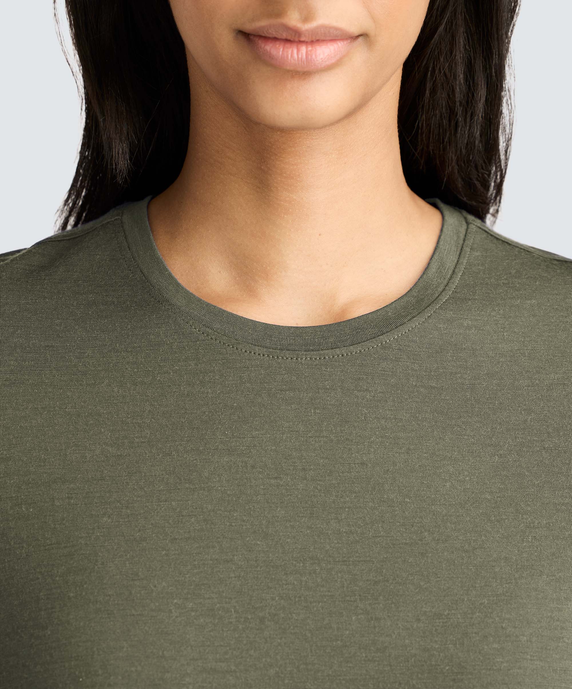 Women's Merino Crew Neck T-Shirt - Image 45