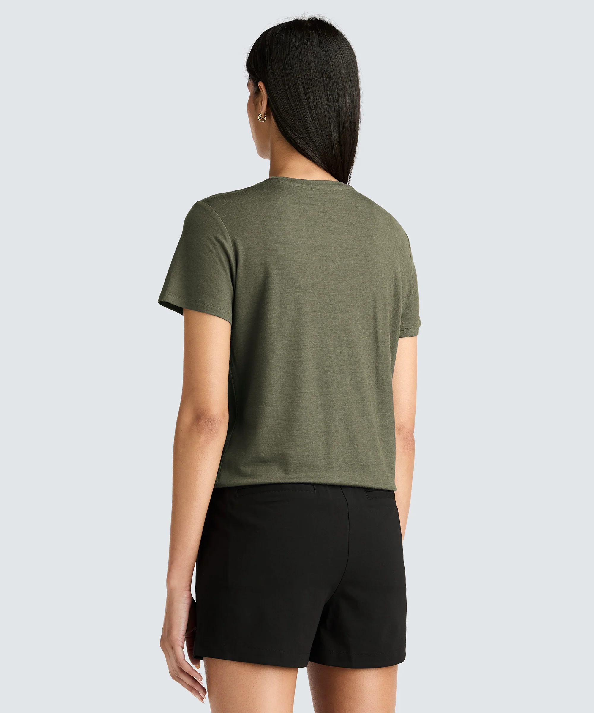 Women's Merino Crew Neck T-Shirt - Image 46