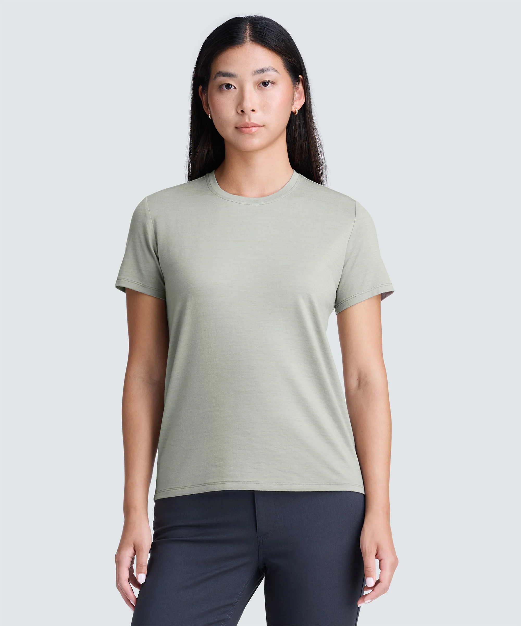 Women's Merino Crew Neck T-Shirt - Image 48