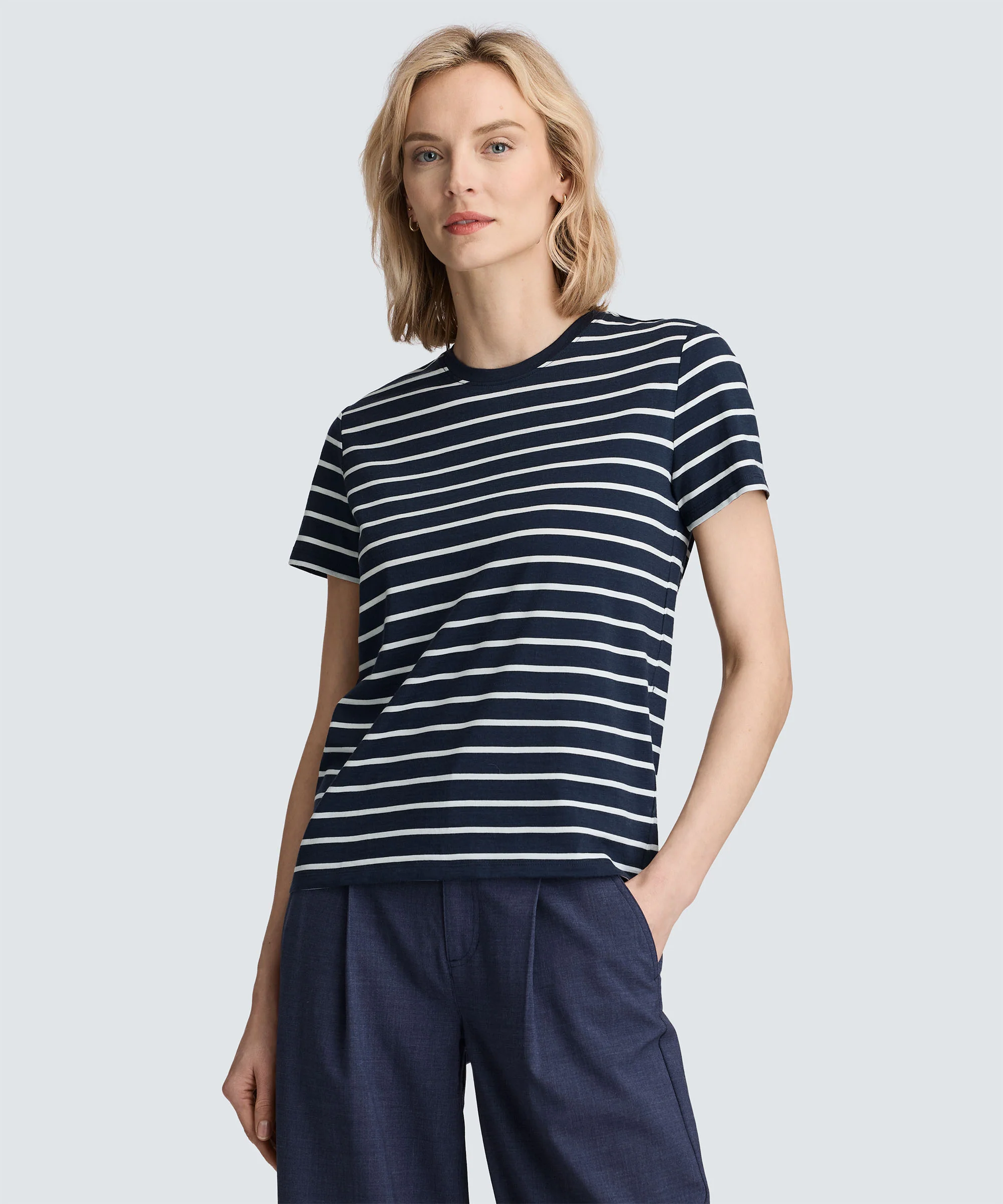 Women's Merino Crew Neck T-Shirt - Image 53