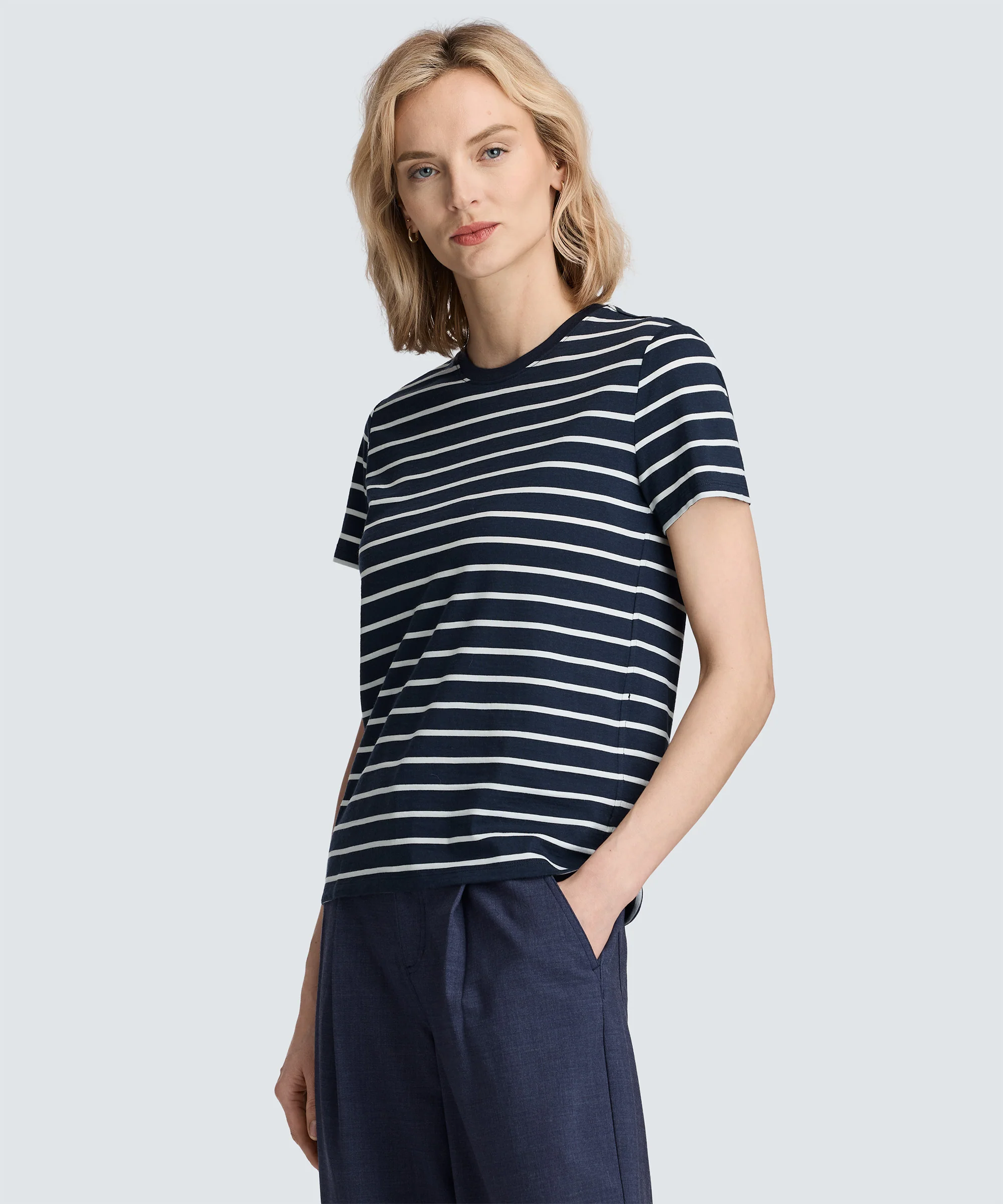 Women's Merino Crew Neck T-Shirt - Image 56