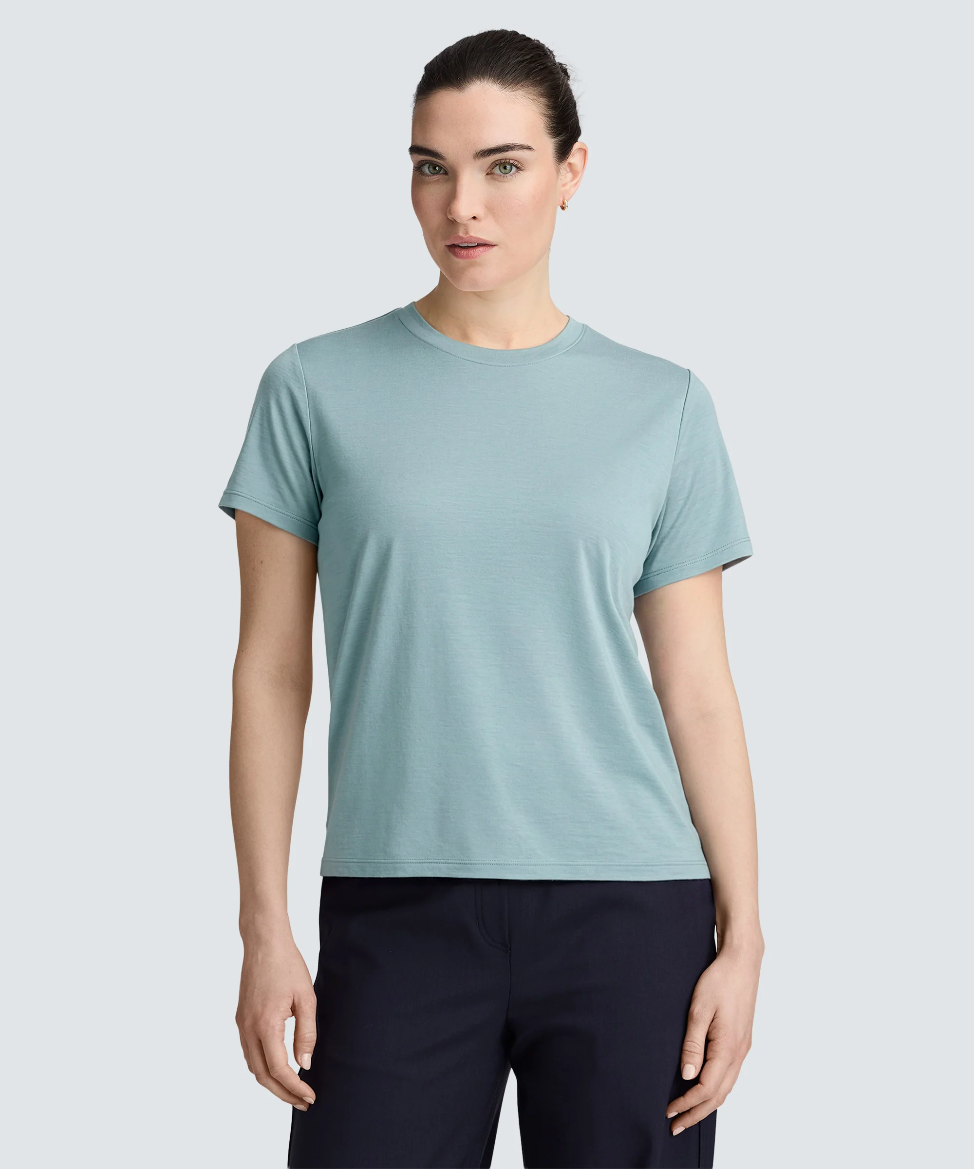 Women's Merino Crew Neck T-Shirt - Image 64