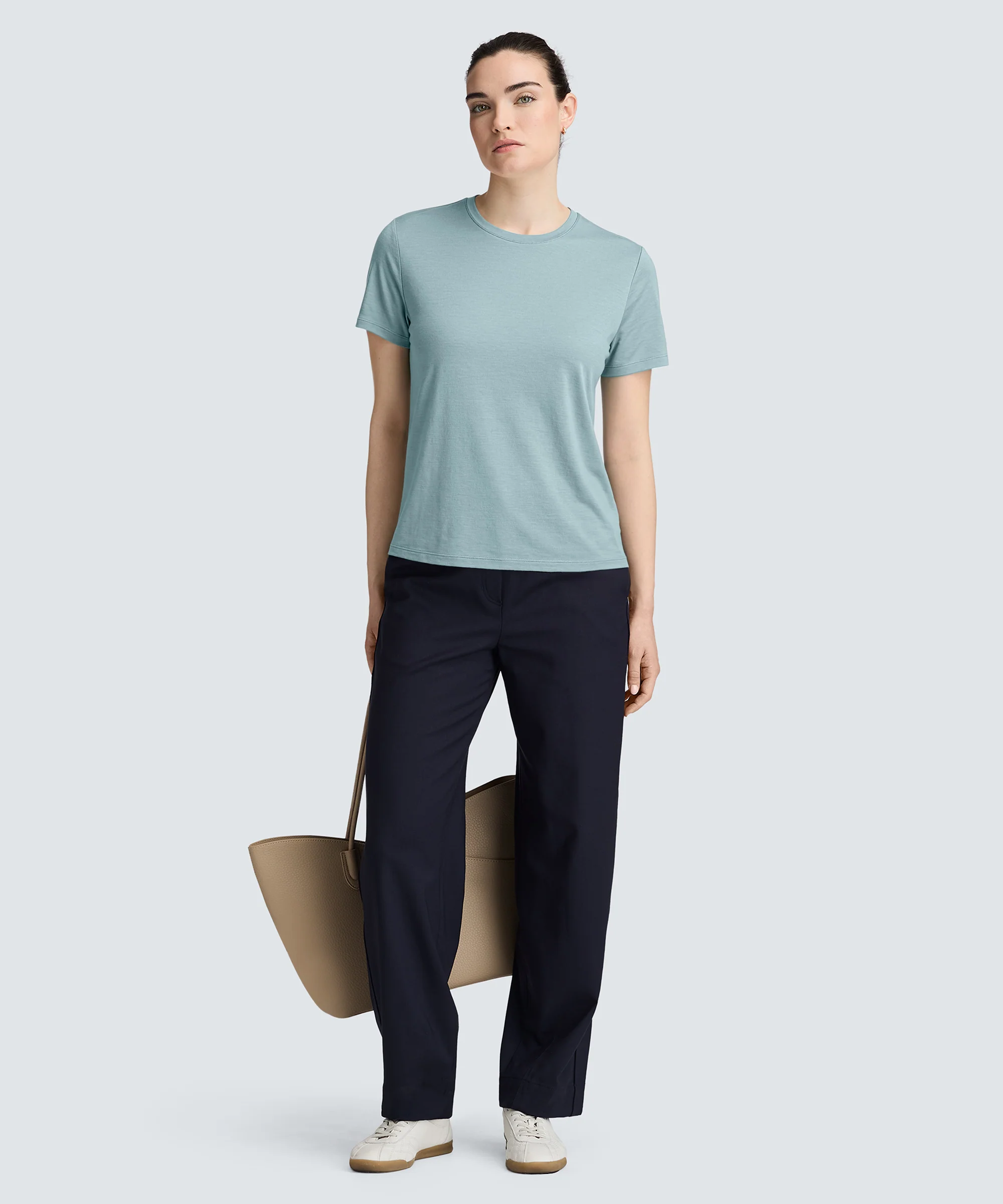 Women's Merino Crew Neck T-Shirt - Image 65